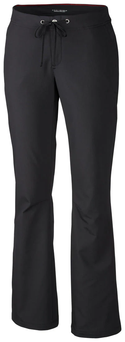 Columbia Women Black Anytime Outdoor Midweight Boot Cut Pant