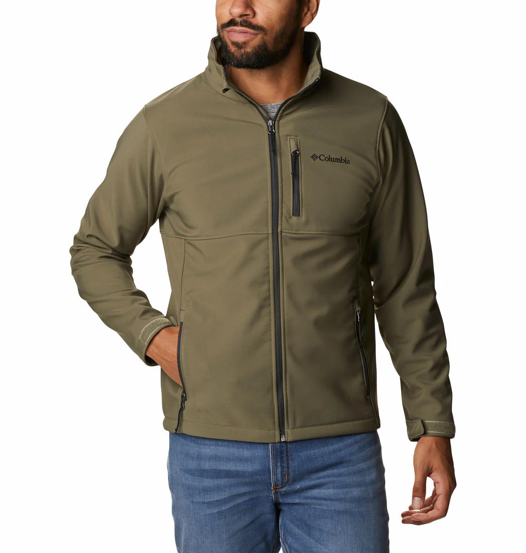 Columbia Men Green Ascender Softshell Jacket