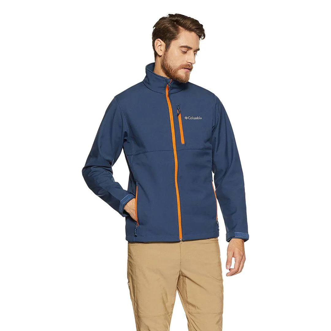 Columbia Men Blue Ascender Softshell Jacket