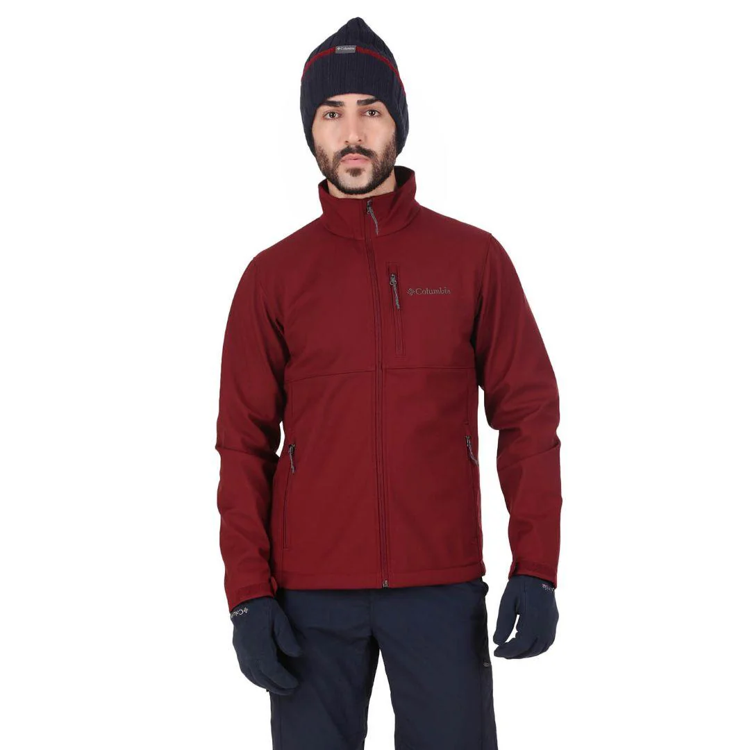 Columbia Men Red Ascender Softshell Jacket