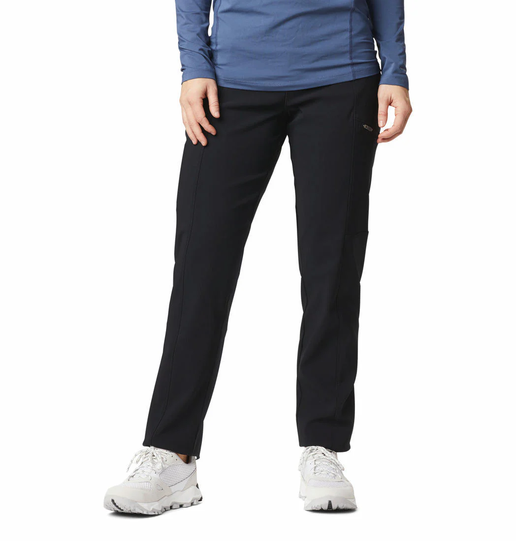 Columbia Women Black Back Beauty Highrise Warm Winter Pant (Sun Protection)