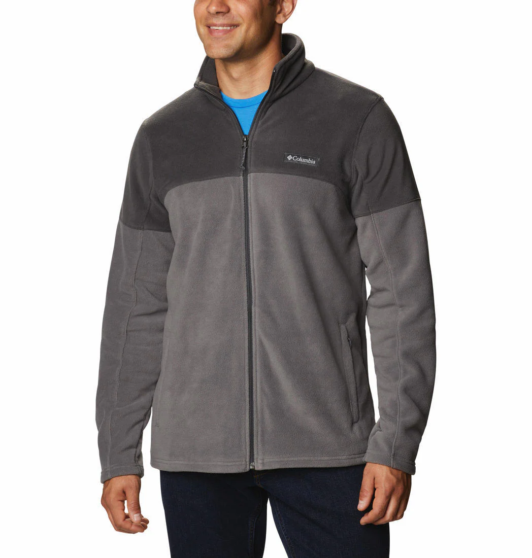 Columbia Men Grey Basin Trail III Full Zip