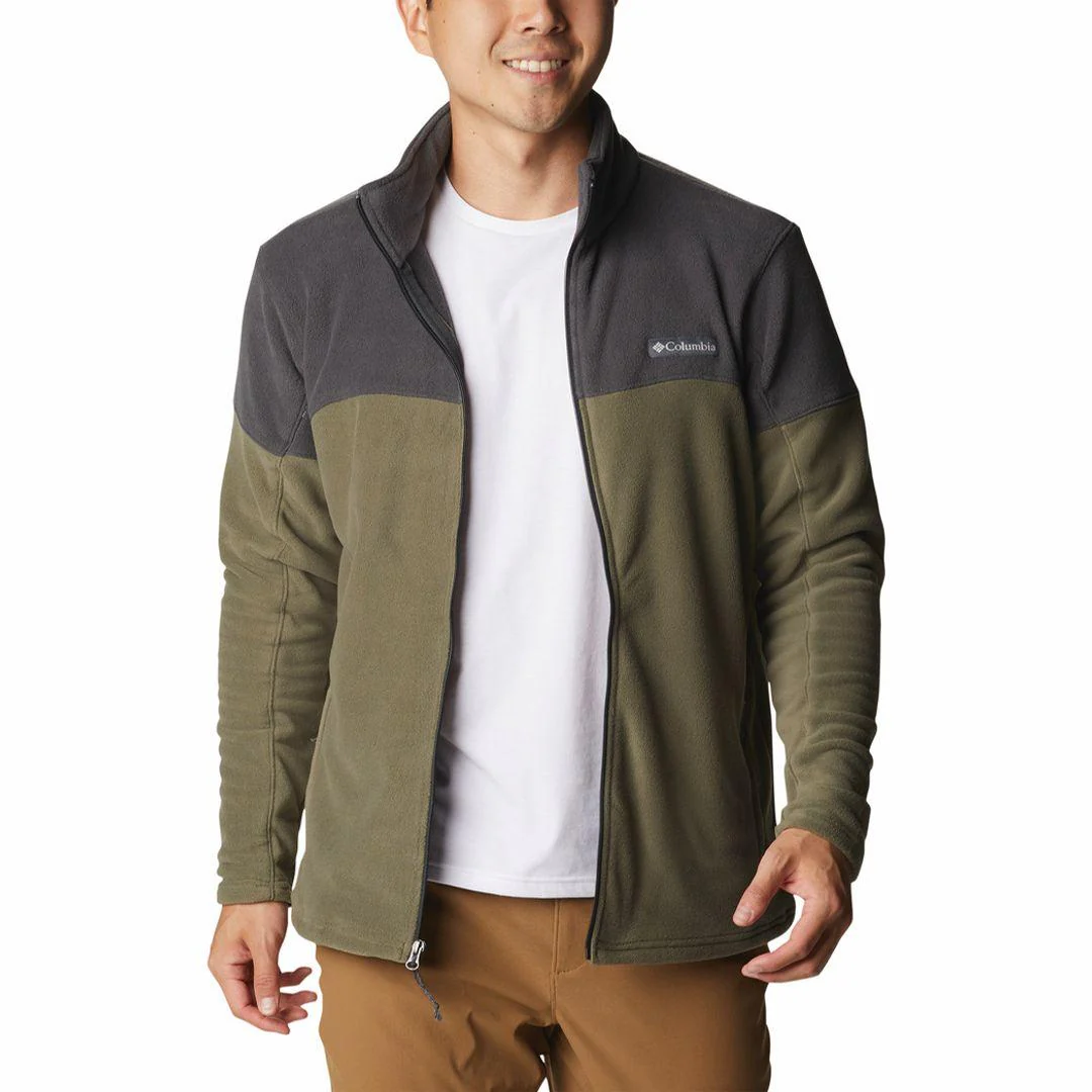 Columbia Men Green Basin Trail III Full Zip