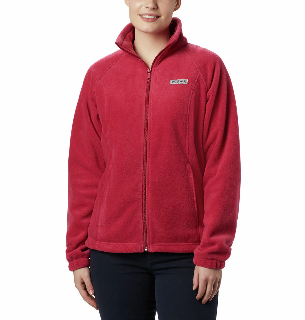 Columbia Women Red Benton Springs Full Zip