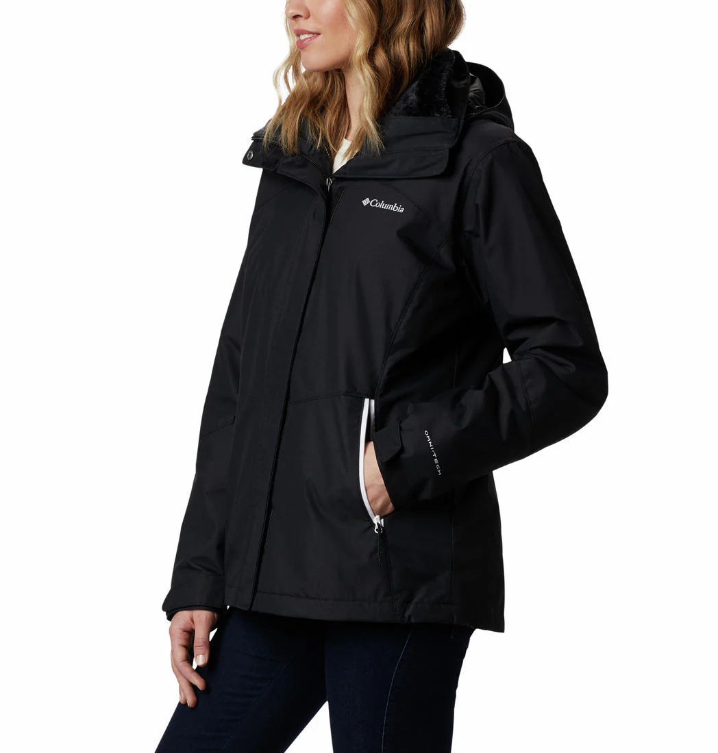 Columbia Women Black Bugaboo II Fleece Interchange Jacket - Image 7