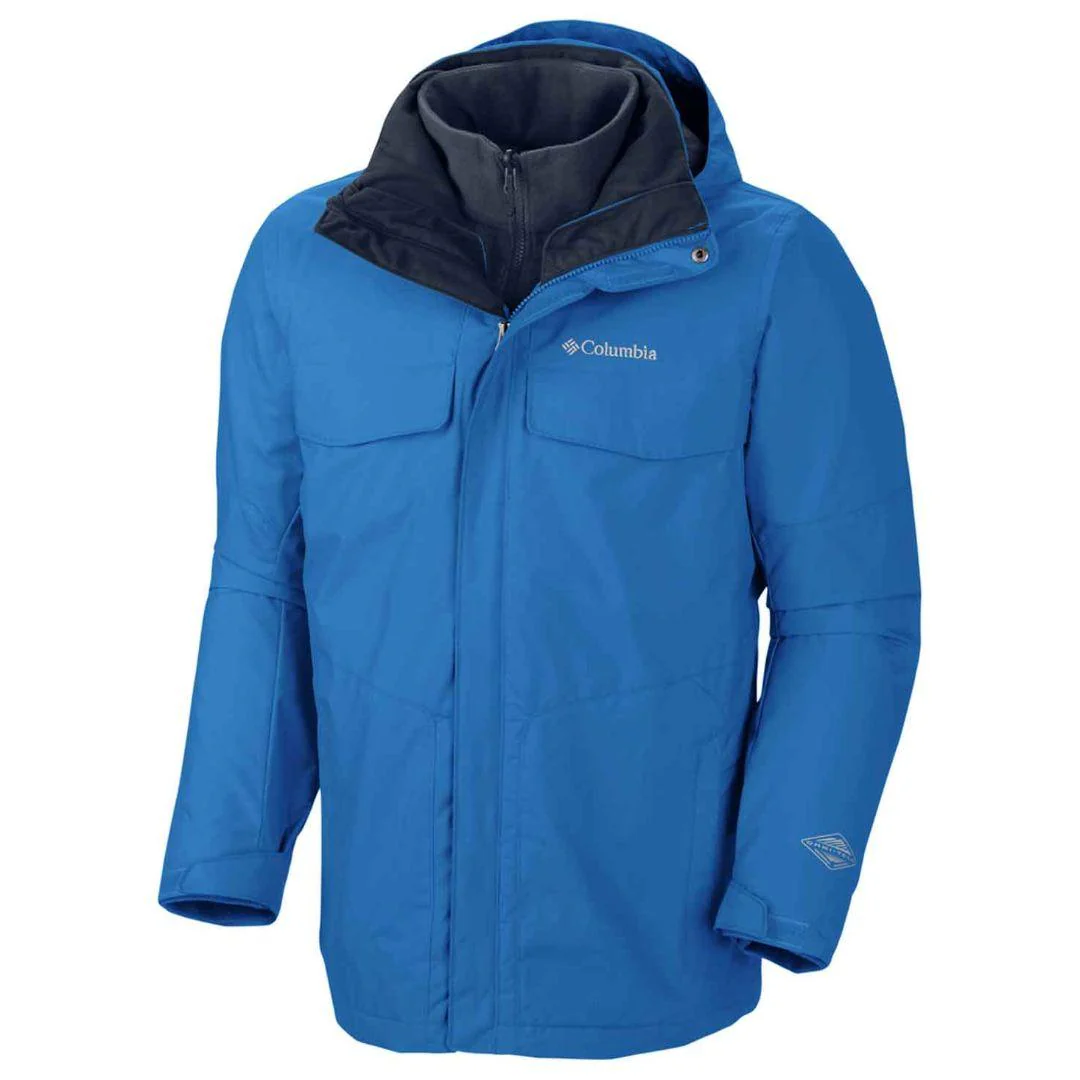 Columbia Men Blue Bugaboo Interchange Jacket