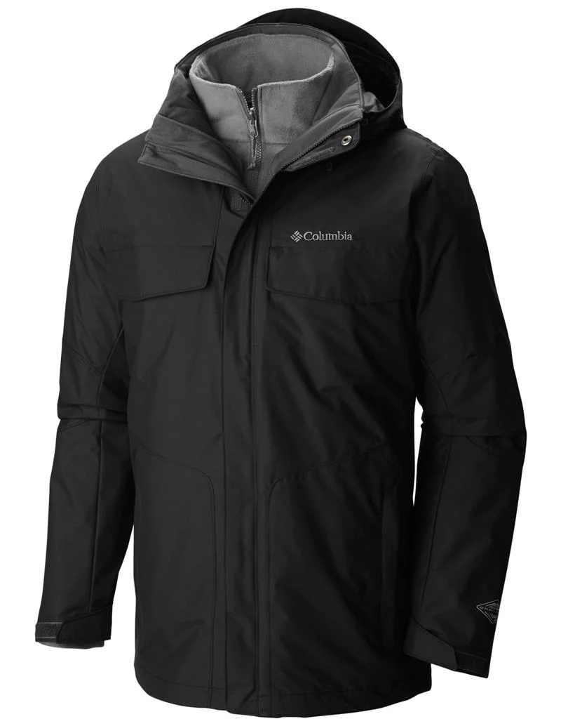 Columbia Men Black Bugaboo Interchange Jacket