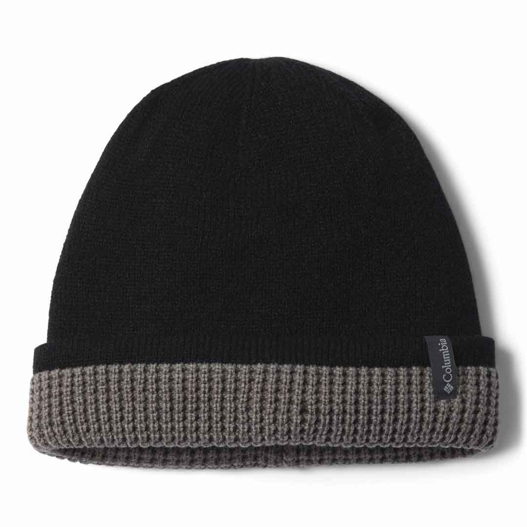 Columbia Unisex Black City Trek Reversible Beanie