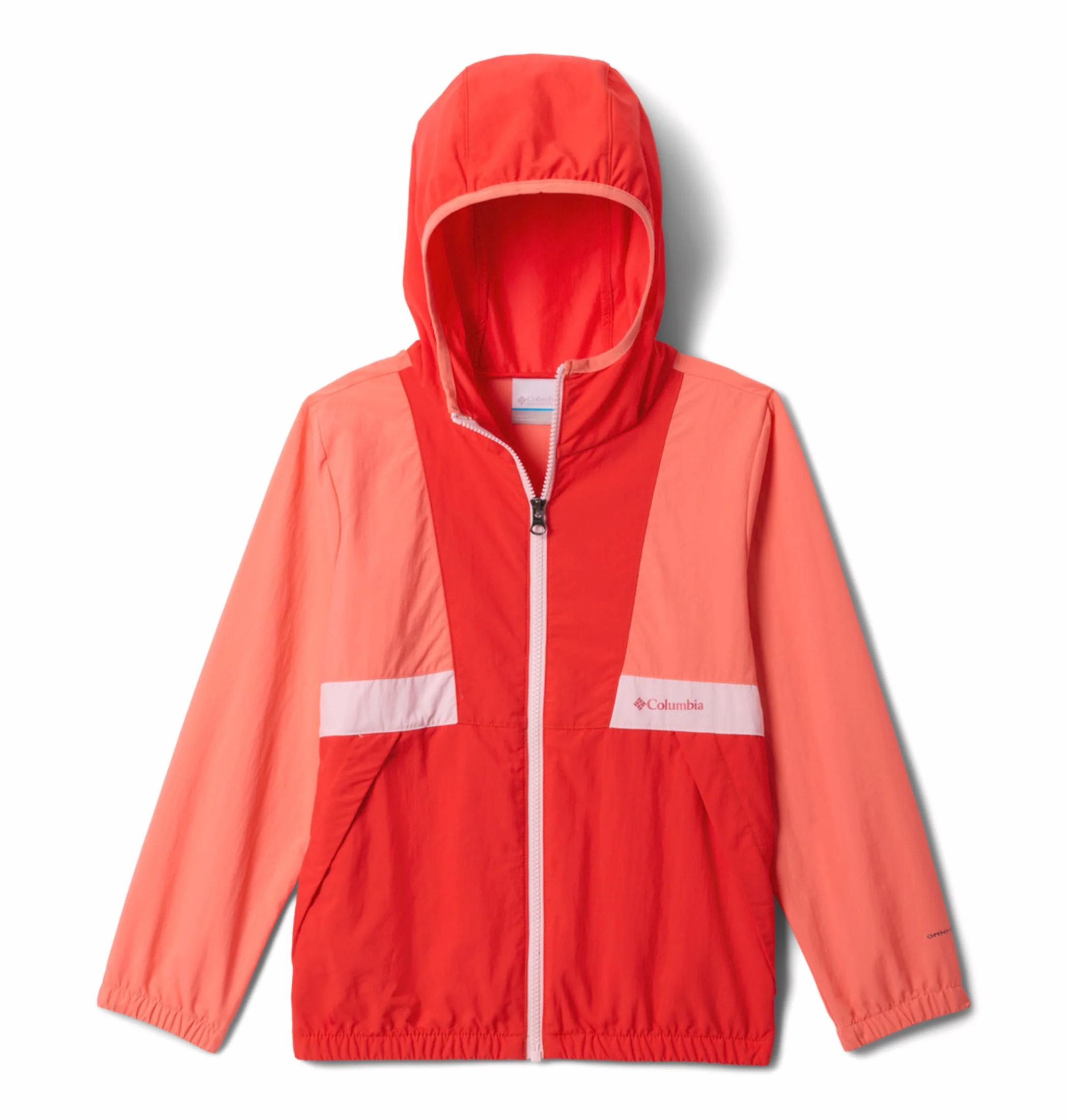 Columbia Kids Boys Orange Omni-Shade Spire Valley Windbreaker