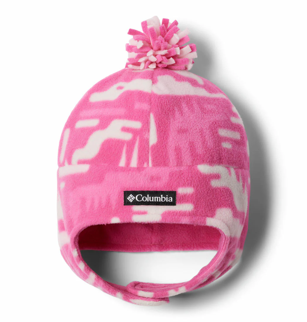 Columbia Kids Unisex Pink Youth Frosty Trail II Earflap Beanie