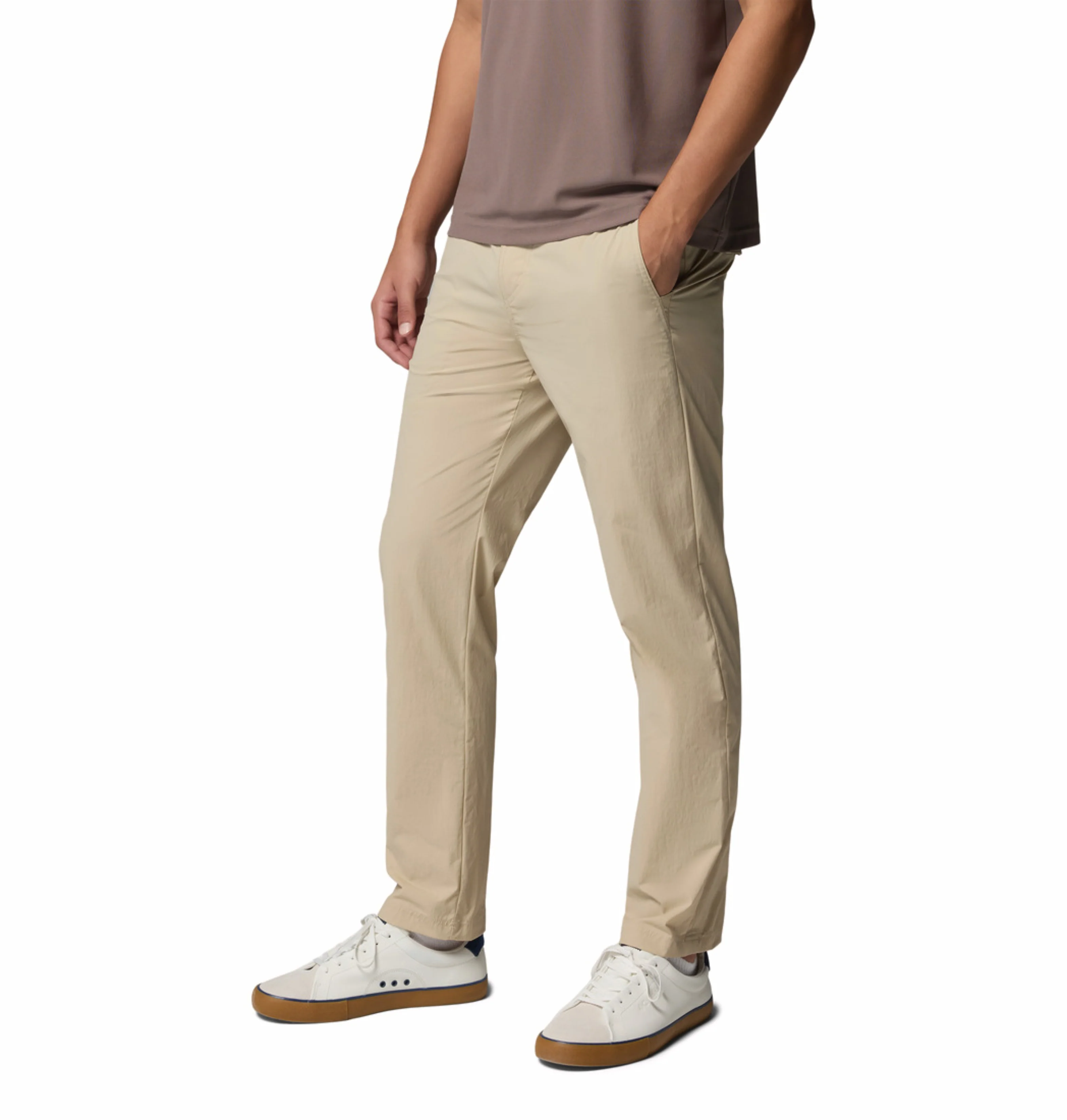 Columbia Men Beige Omni-Freeze ROC Lite Chino Pant - Image 5