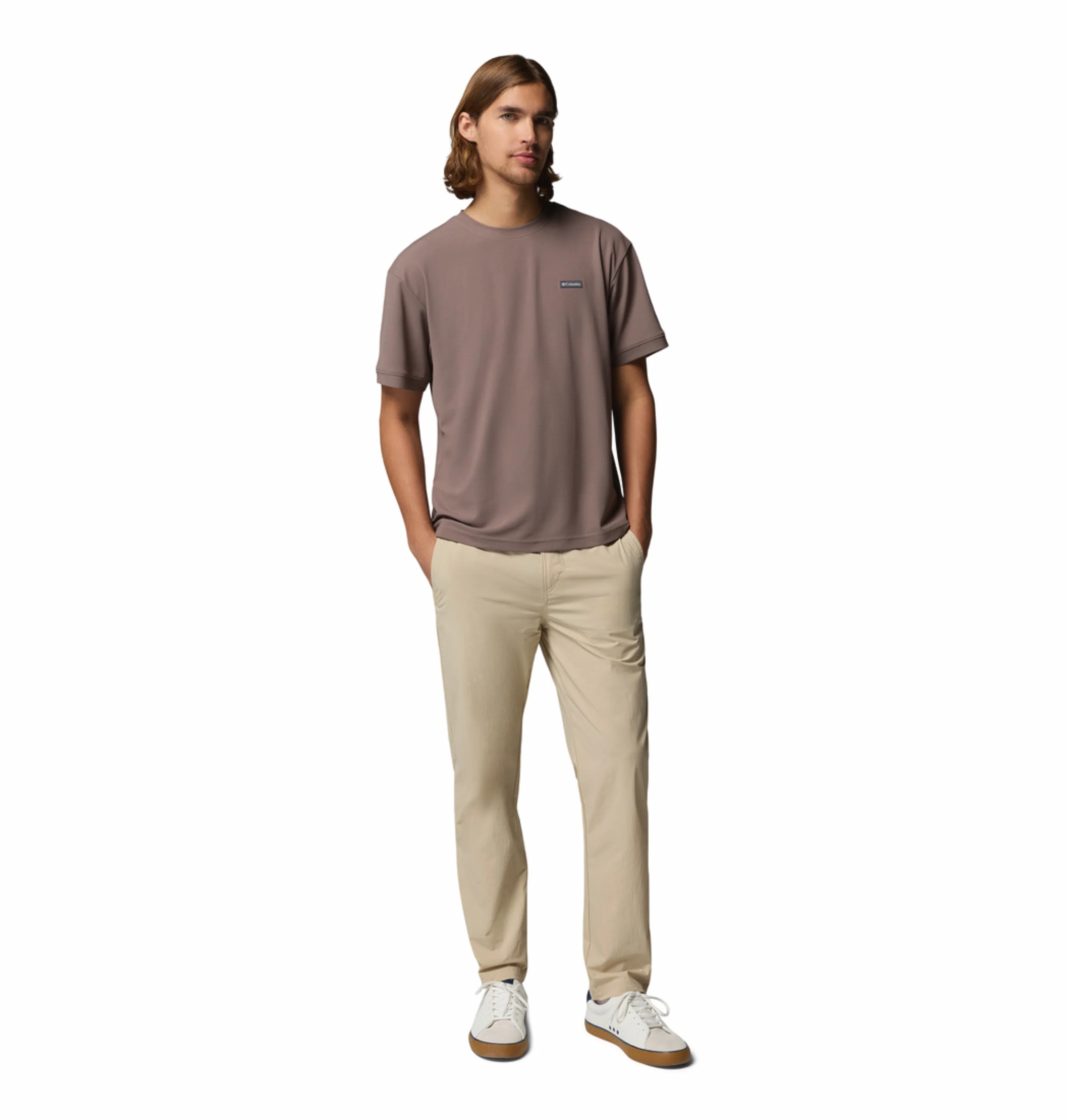 Columbia Men Beige Omni-Freeze ROC Lite Chino Pant - Image 6