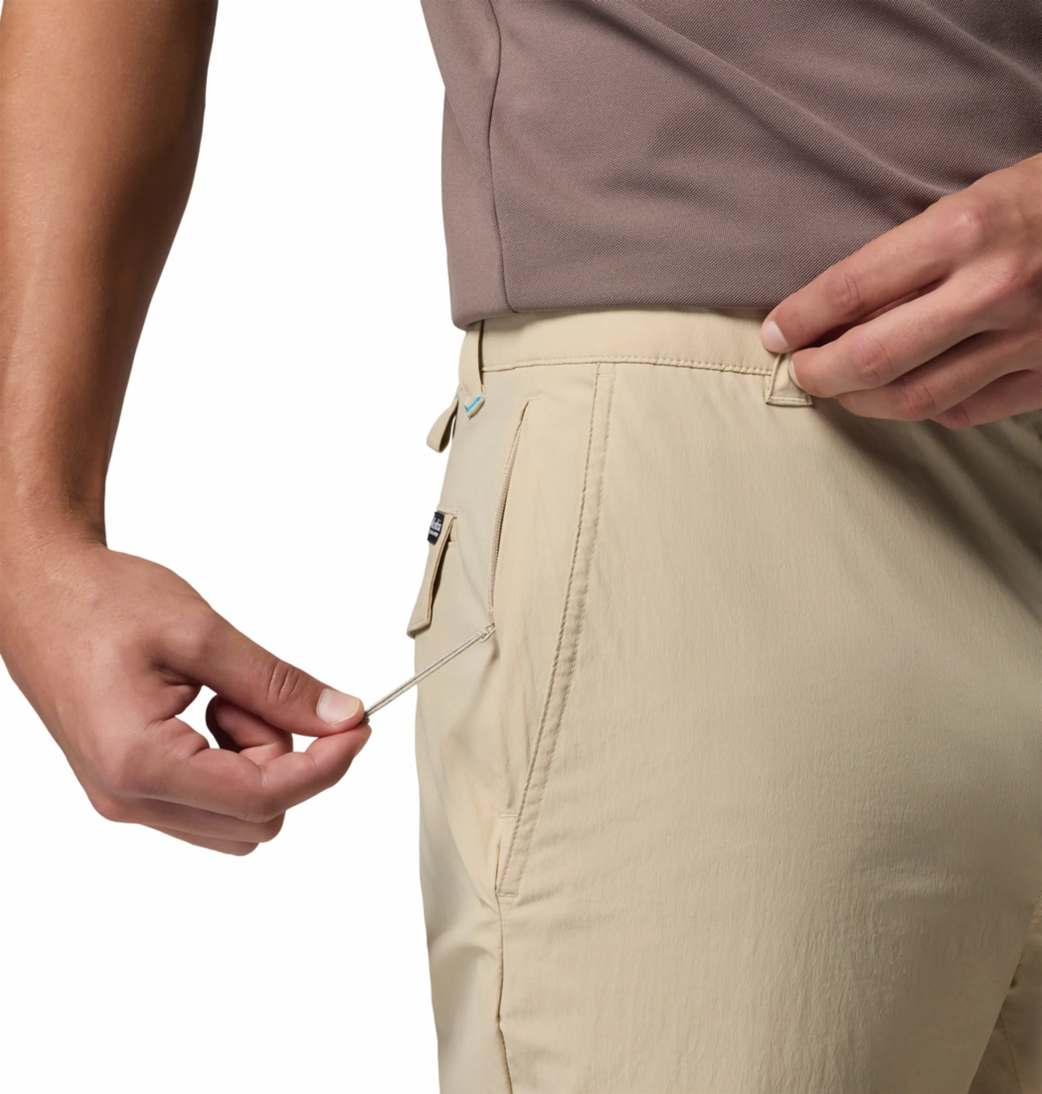 Columbia Men Beige Omni-Freeze ROC Lite Chino Pant - Image 9