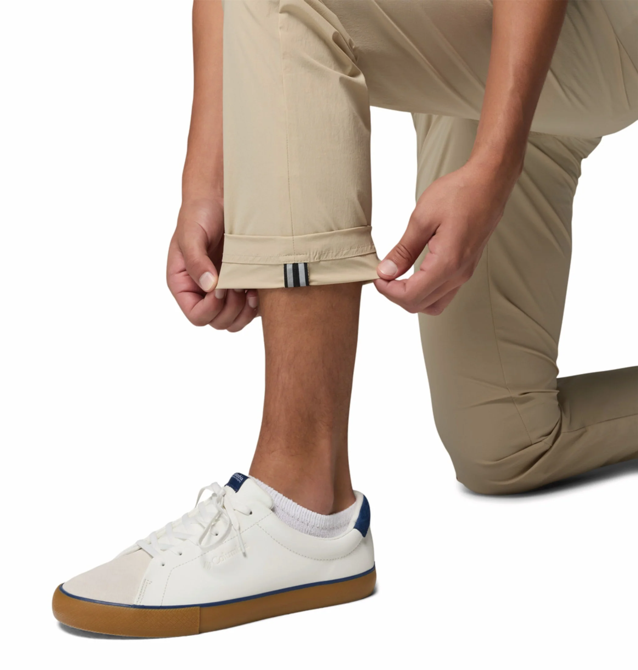 Columbia Men Beige Omni-Freeze ROC Lite Chino Pant (Plus Size) - Image 9