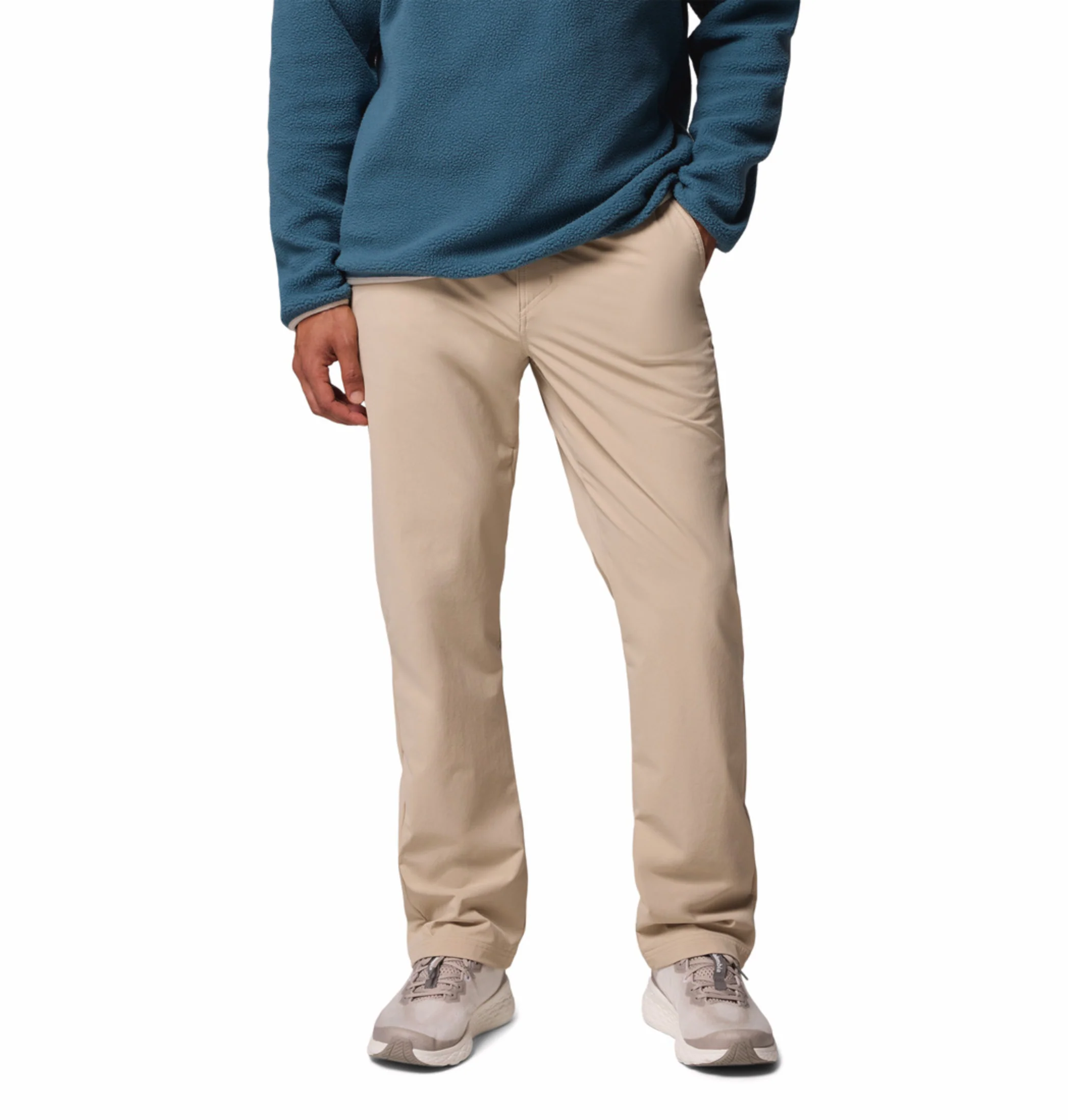 Columbia Men Beige OmniShield ROC Tech Chino Pant