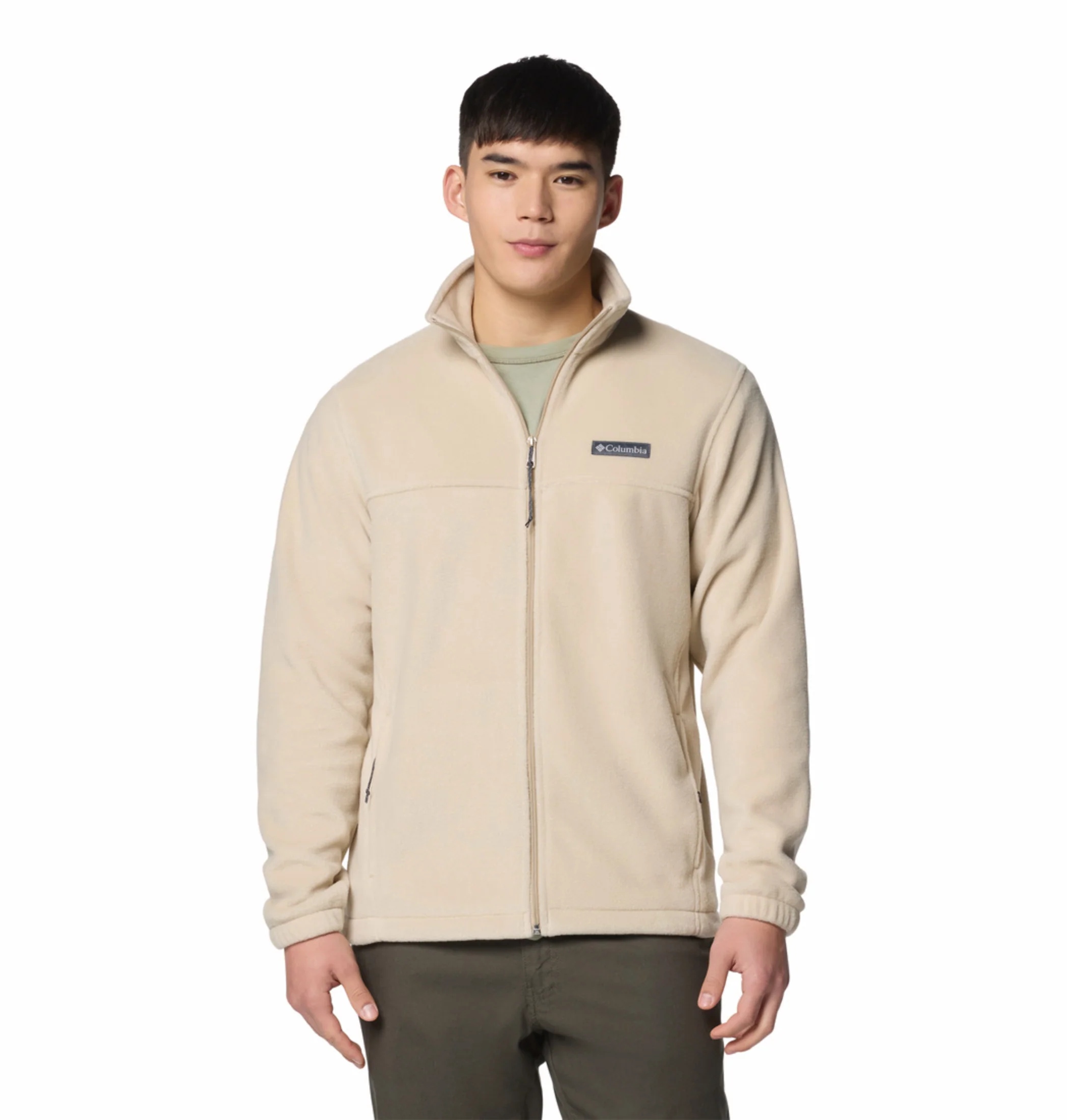 Columbia Men Beige Steens Mountain 2.0 Fleece Jacket