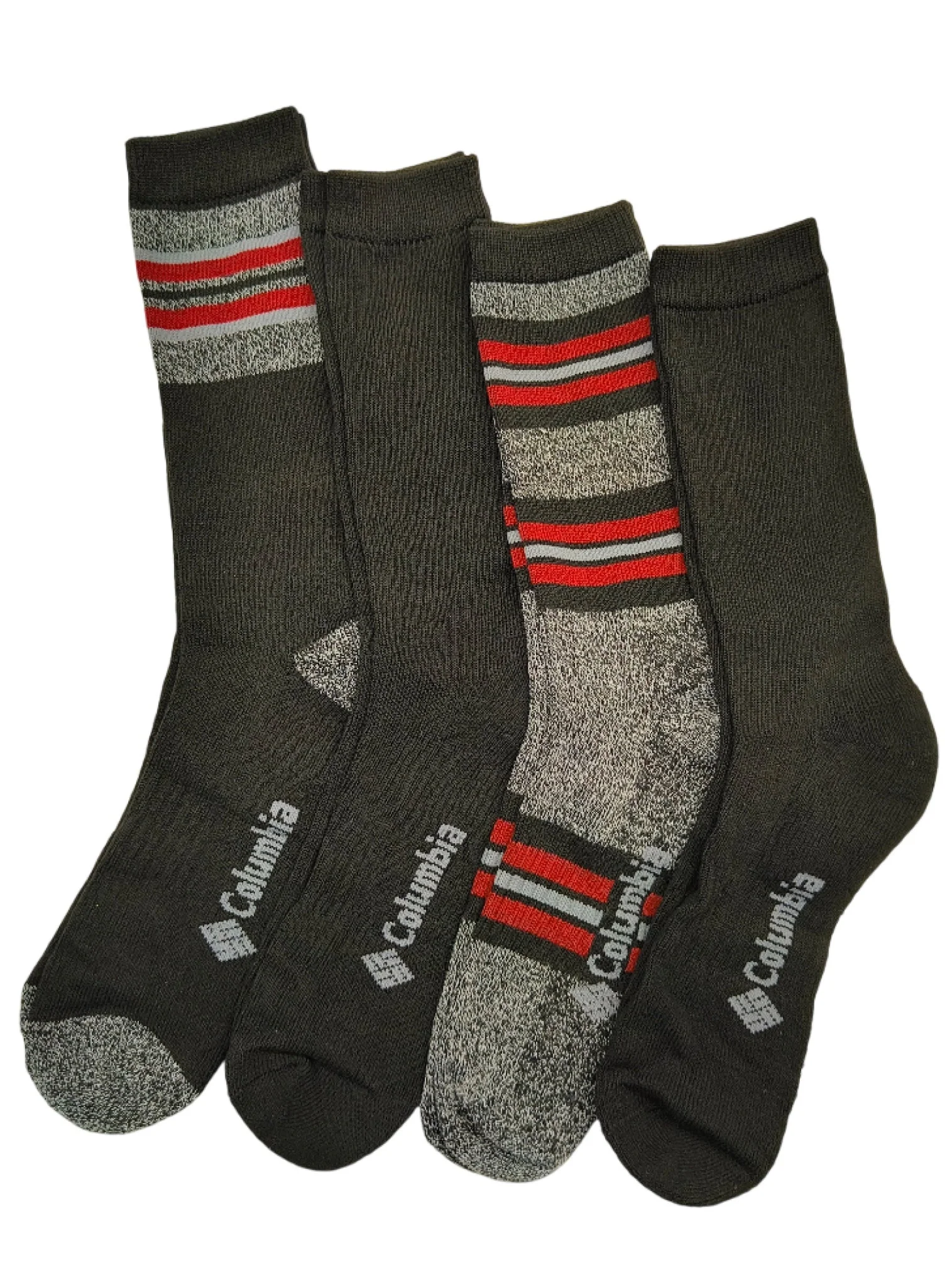 Columbia Men Black 4P Giftbox Socks - Pack of 4