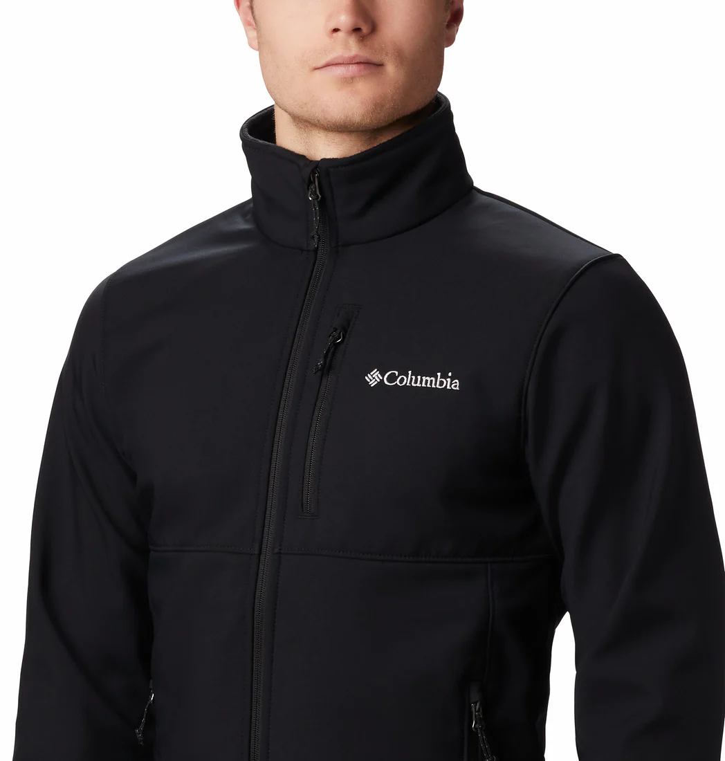 Columbia Men Black Ascender Softshell Jacket (Plus Size) - Image 5