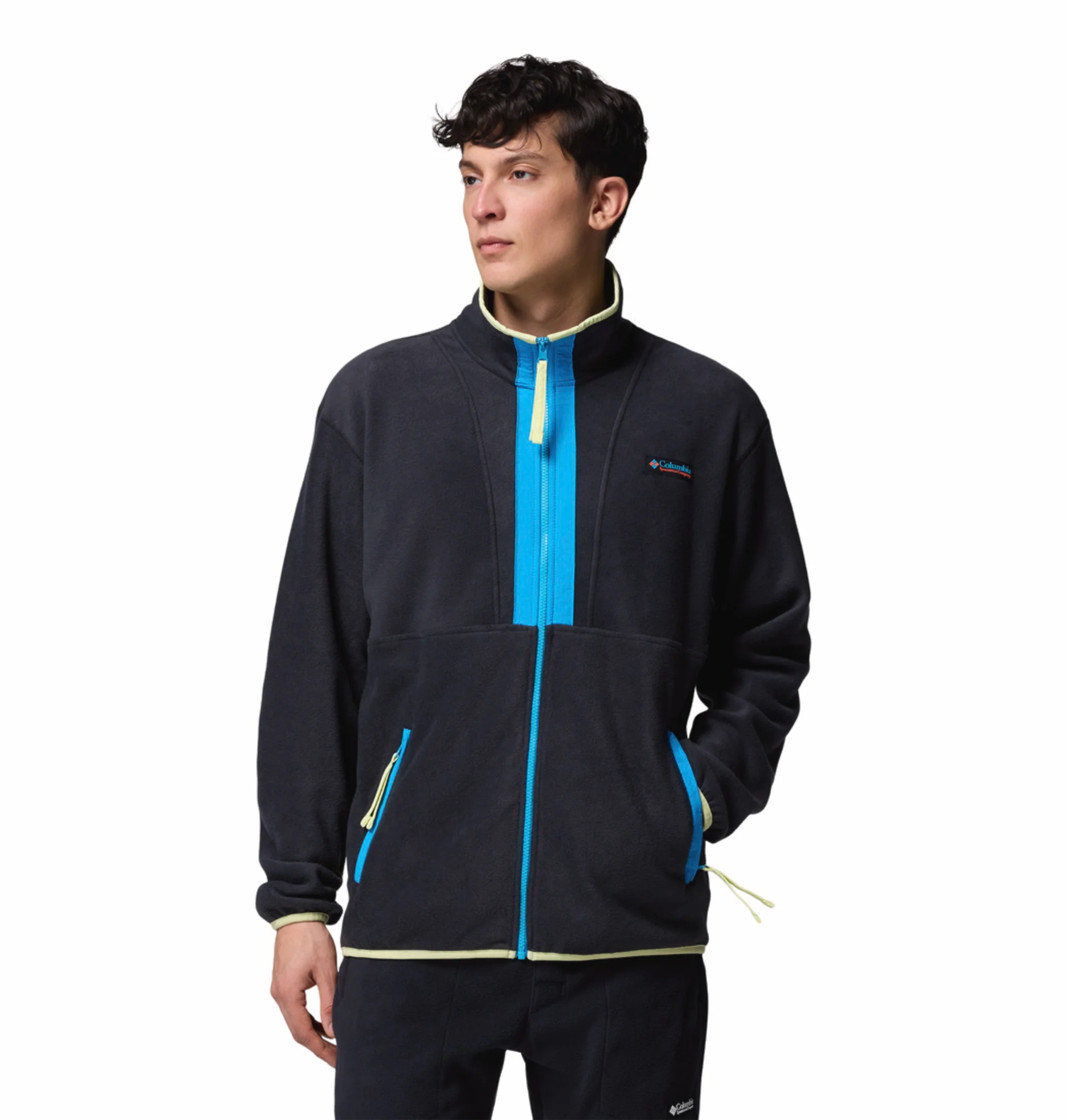 Columbia Men Black Backbowl II Fleece Jacket