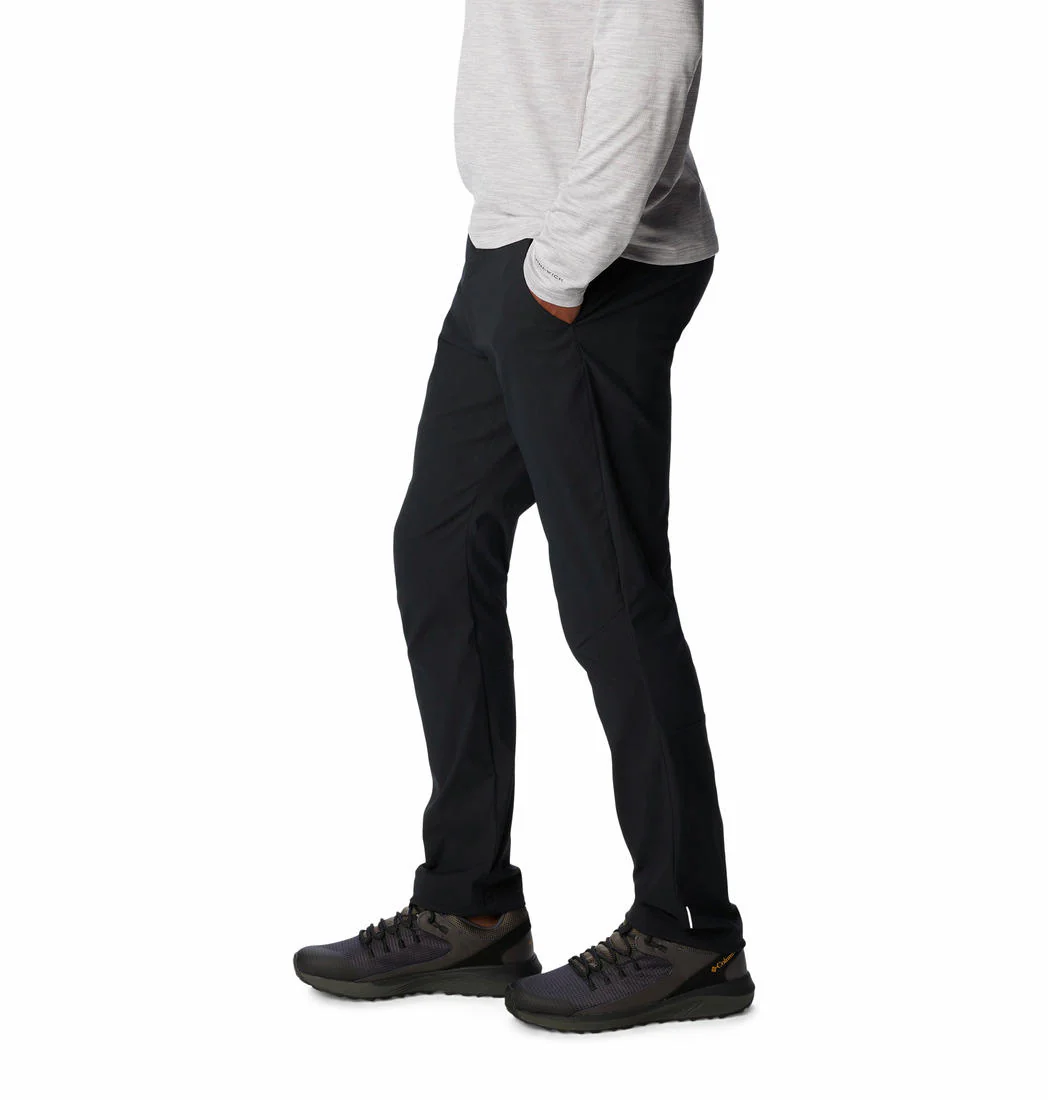 Columbia Men Black Black Mesa Woven Pant (Sun Protection) - Image 4
