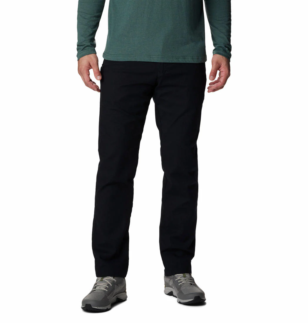 Columbia Men Black Flex ROC II Lined Pant (Sun Protection)