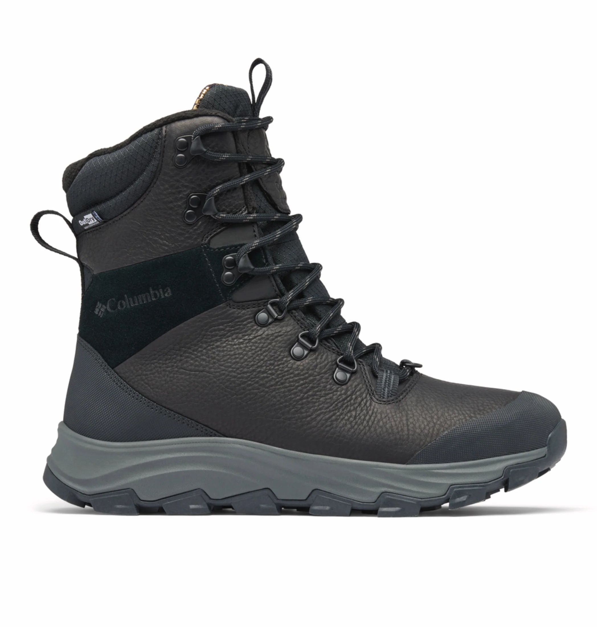 Columbia Men Black OmniGrip Ice Expeditionist Extreme Waterproof Snow Sports Boots