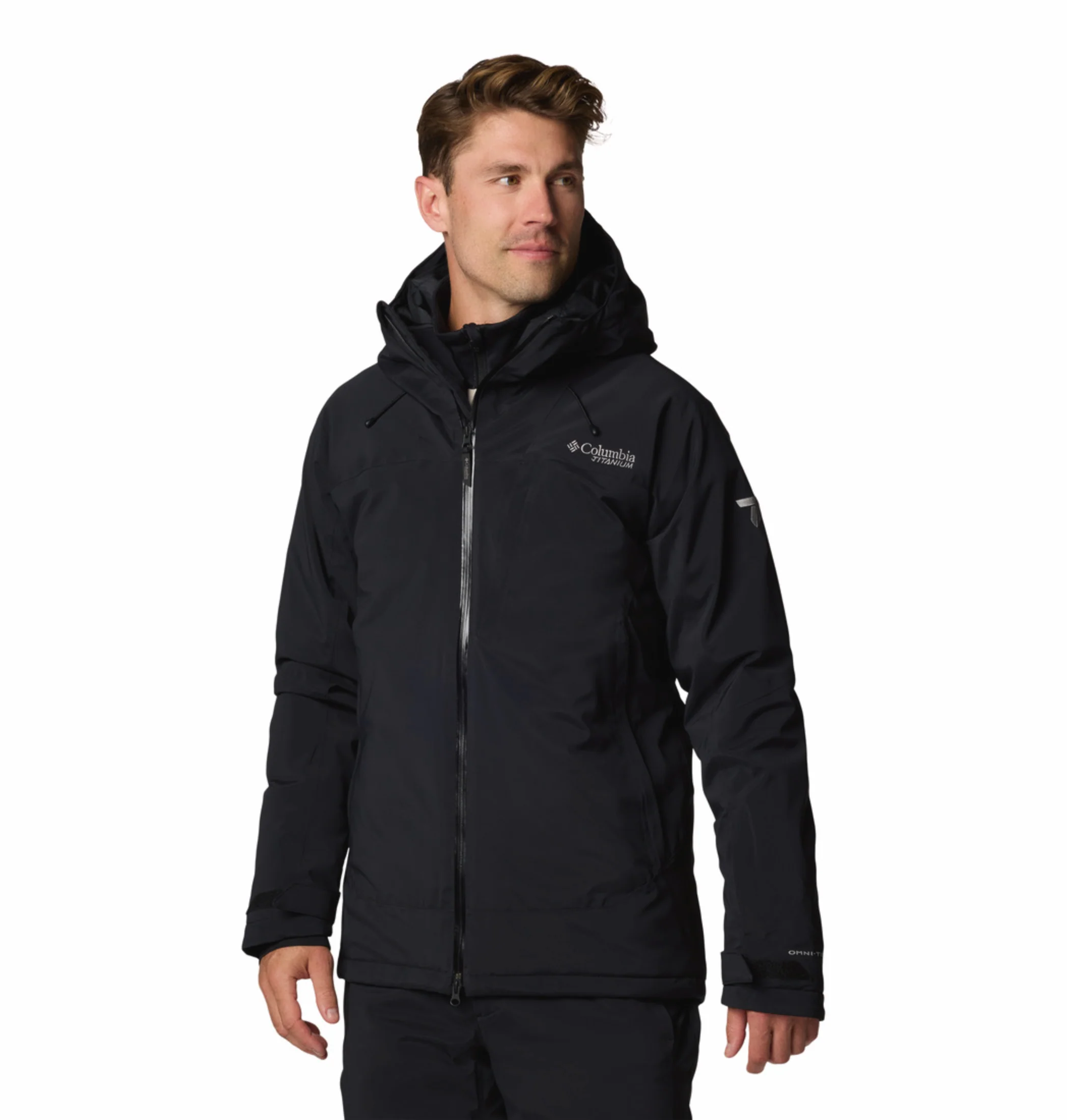 Columbia Men Black OmniHeat Infinity Cirque Bowl Down Jacket