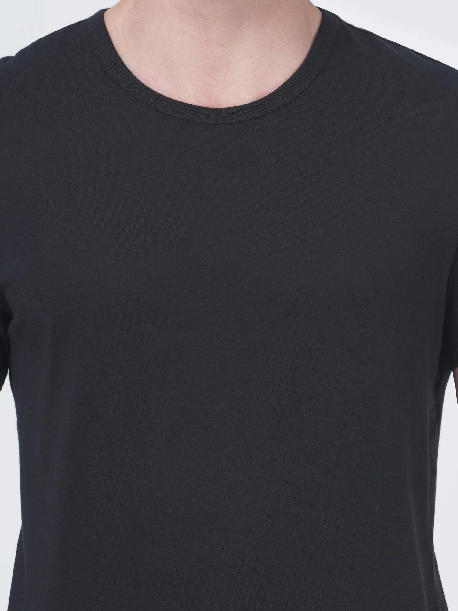 Columbia Men Black 100% Pure Cotton Crew-Neck Tee Classic Fit 3 Pack Solid (Non Returnable) - Image 5