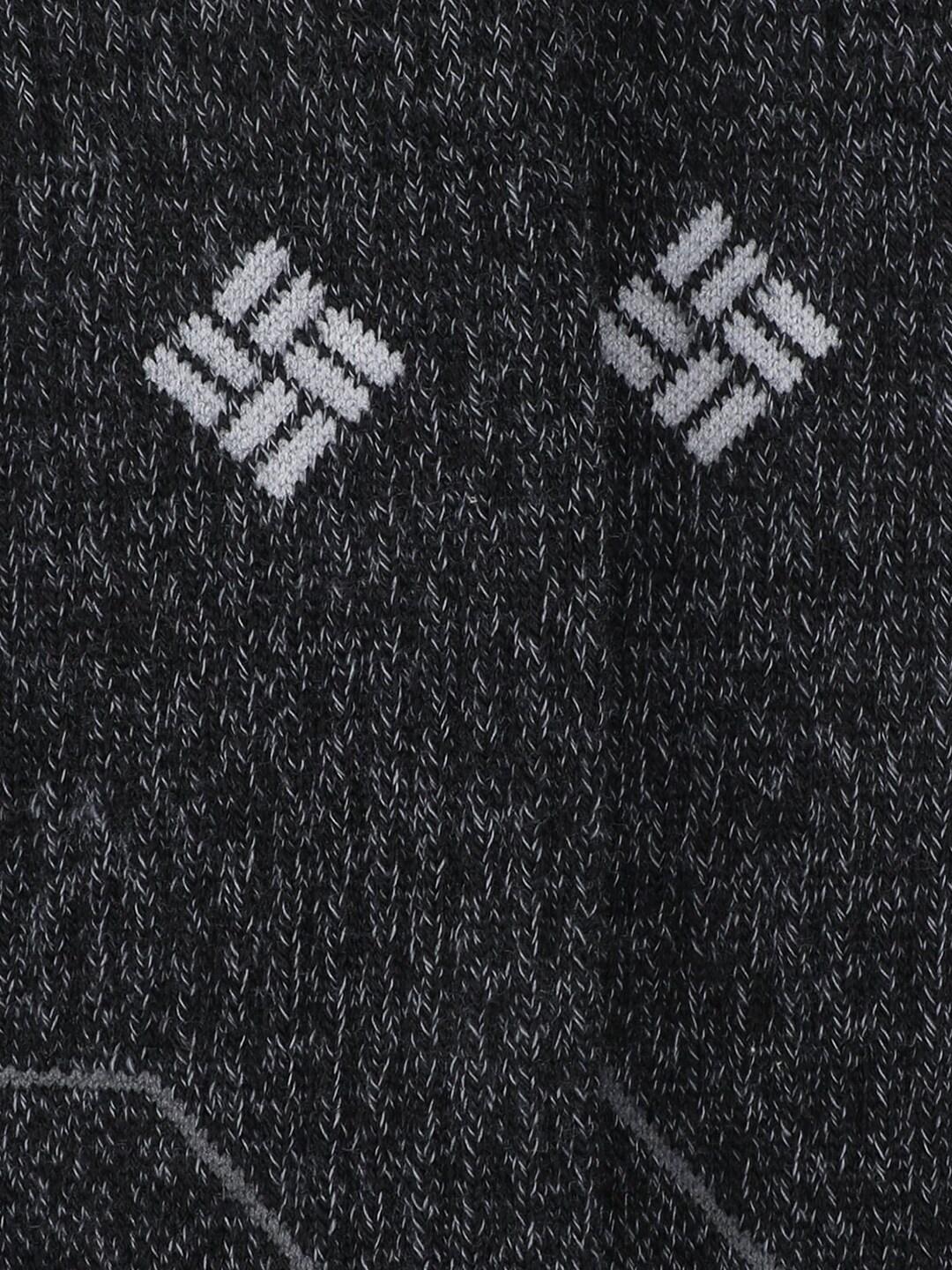 Columbia Men Black SOCKS MN 2P HIKE QTR-HEELPWR 2 (2 Pair) (Non Returnable) - Image 3