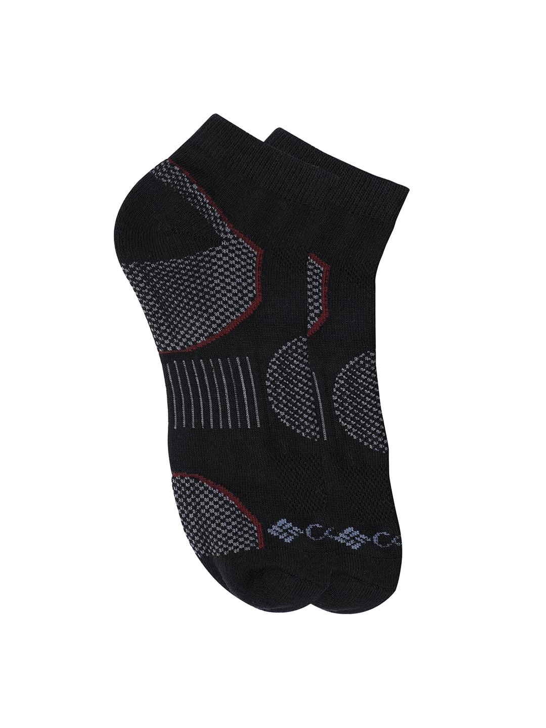 Columbia Men Black SOCKS MN 2P LOW CUT-BAL PT 2 P (2 Pair) (Non Returnable)