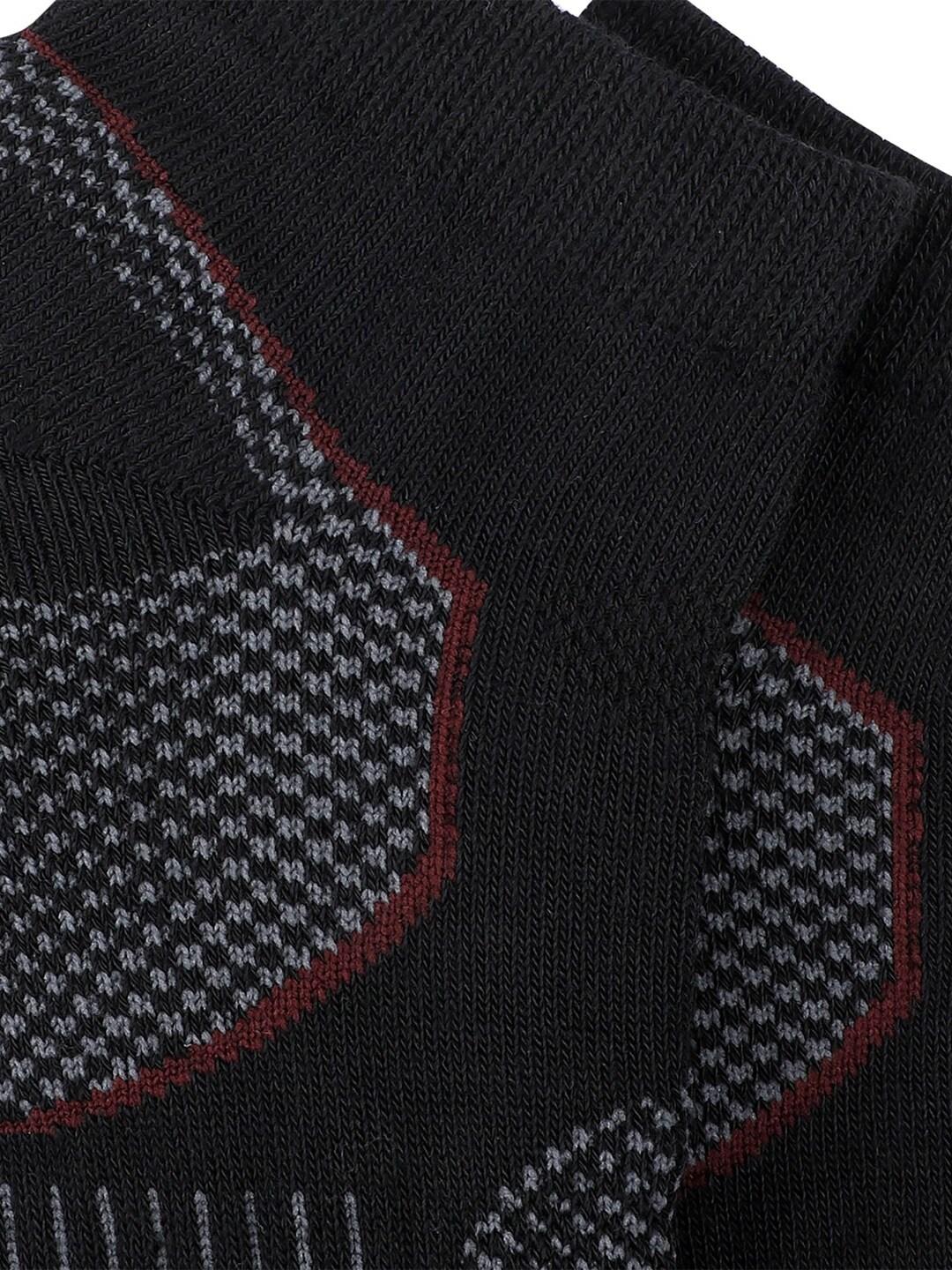 Columbia Men Black SOCKS MN 2P LOW CUT-BAL PT 2 P (2 Pair) (Non Returnable) - Image 3