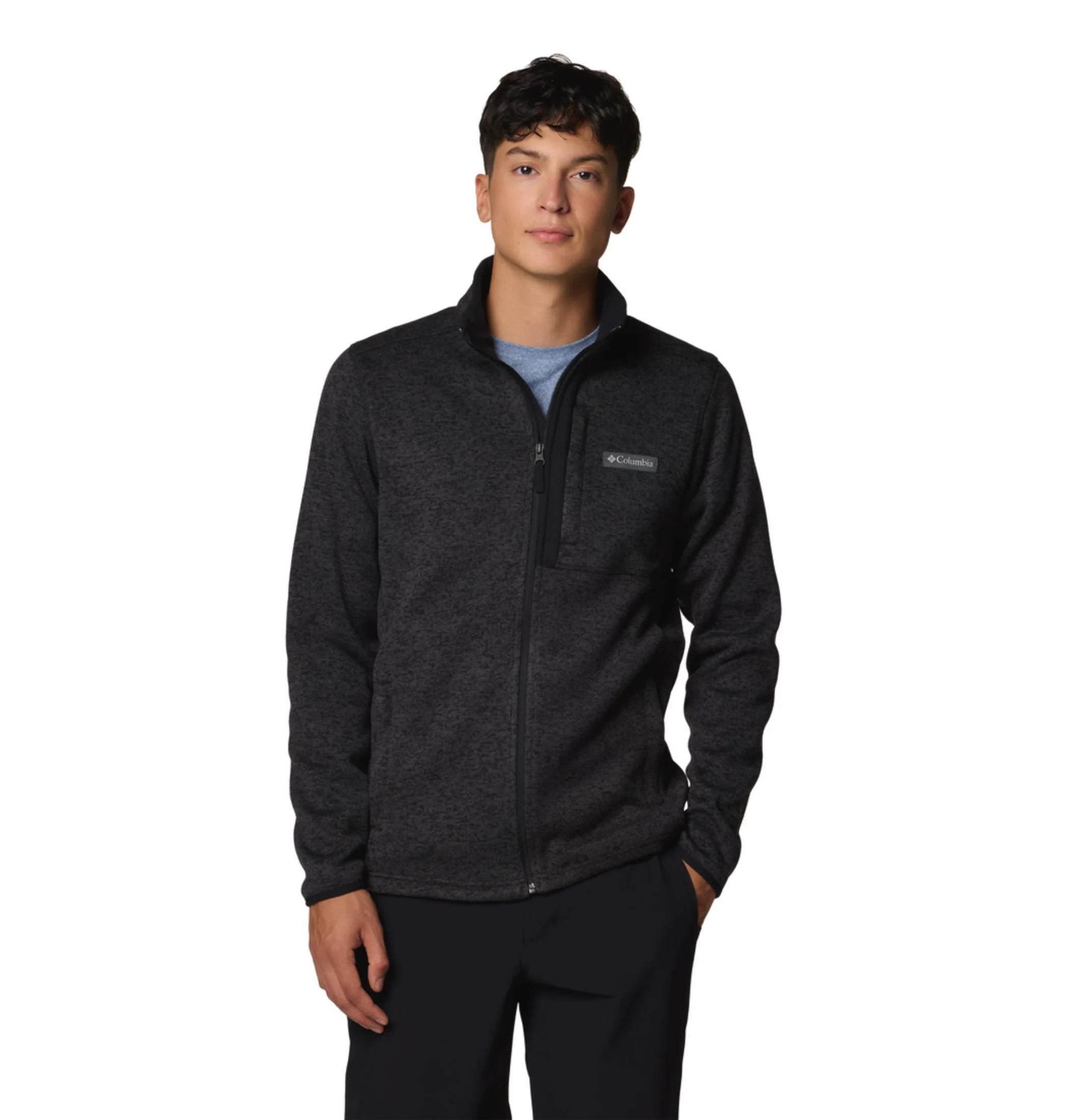 Columbia Men Black Sweater Weather Jacket