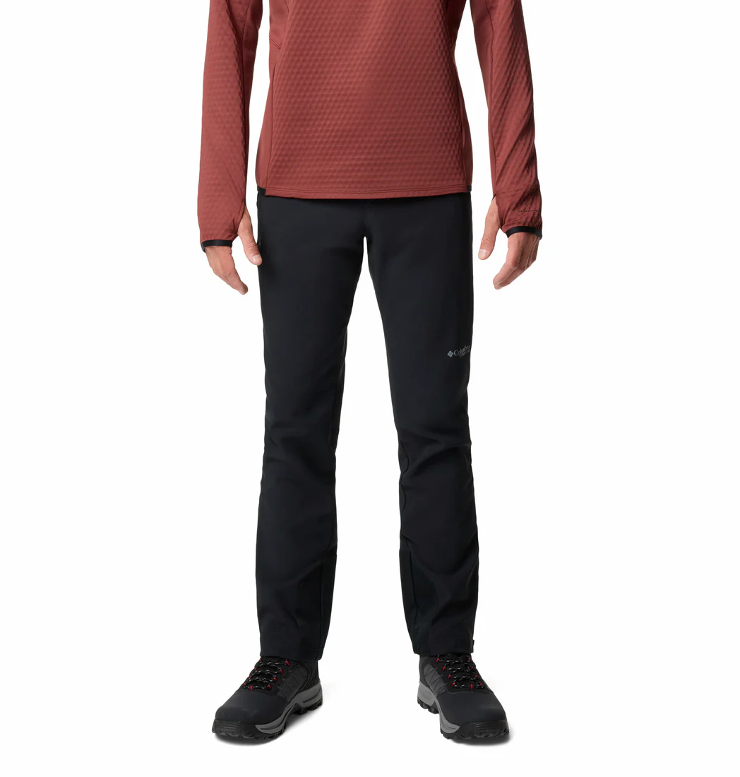 Columbia Men Black Vast Canyon Omniheat Infinity Softshell Pant (Plus Size)