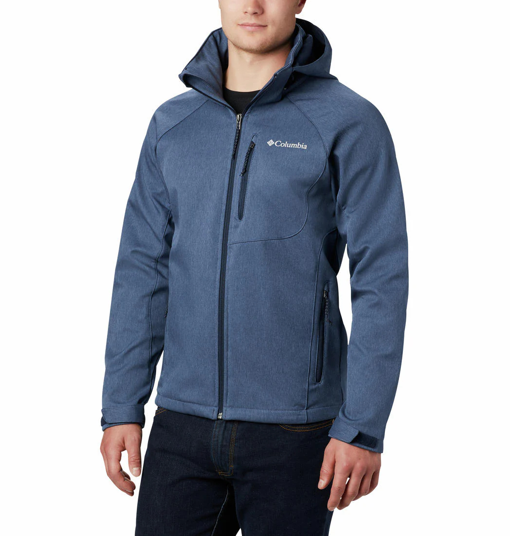 Columbia Men Blue Cascade Ridge II Softshell