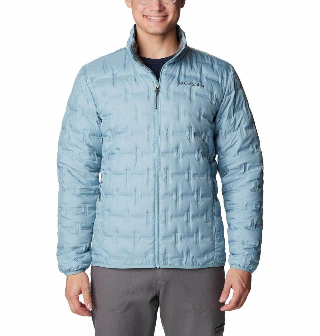 Columbia Men Blue Delta Ridge Down Jacket
