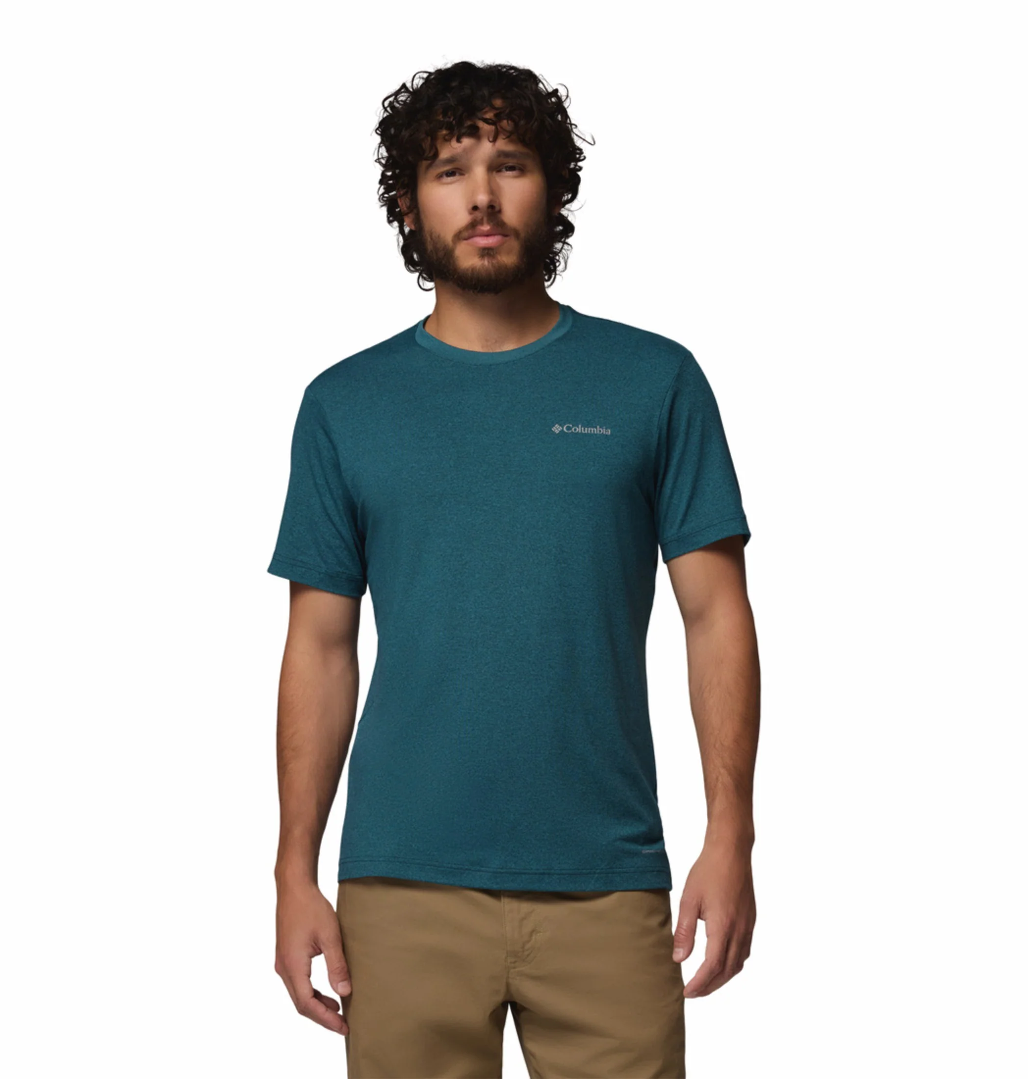Columbia Men Blue Omni-Shade Parsons Point Tshirt