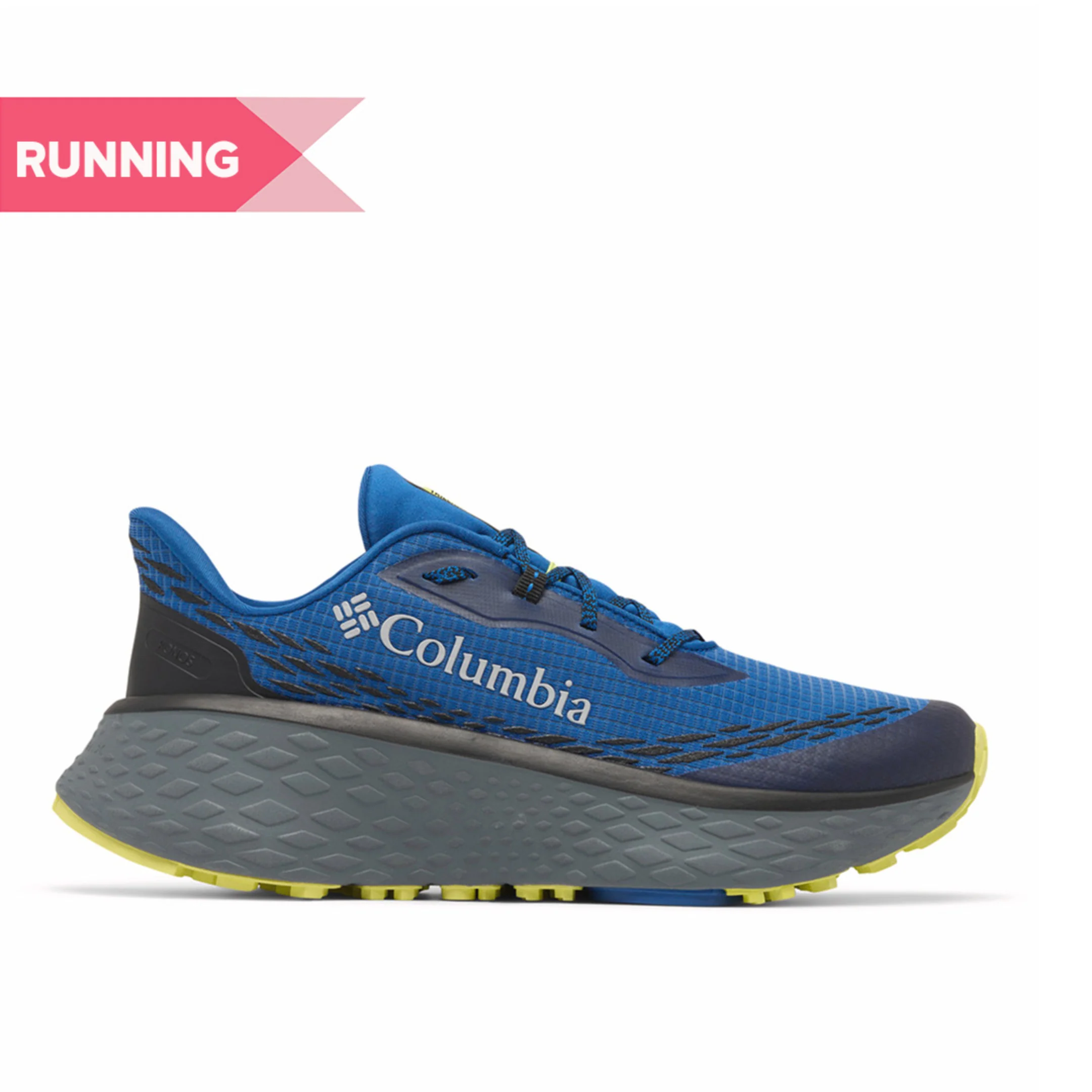 Columbia Men Blue OmniMax Konos Trillium ATR Trail Running Shoes