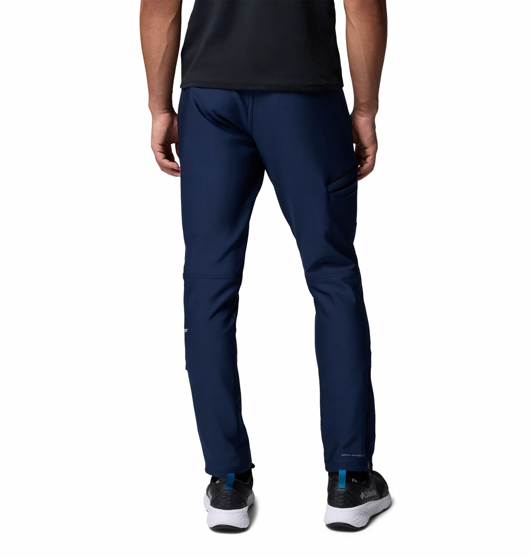 Columbia Men Blue Vast Canyon Softshell Pant (Plus Size) - Image 2