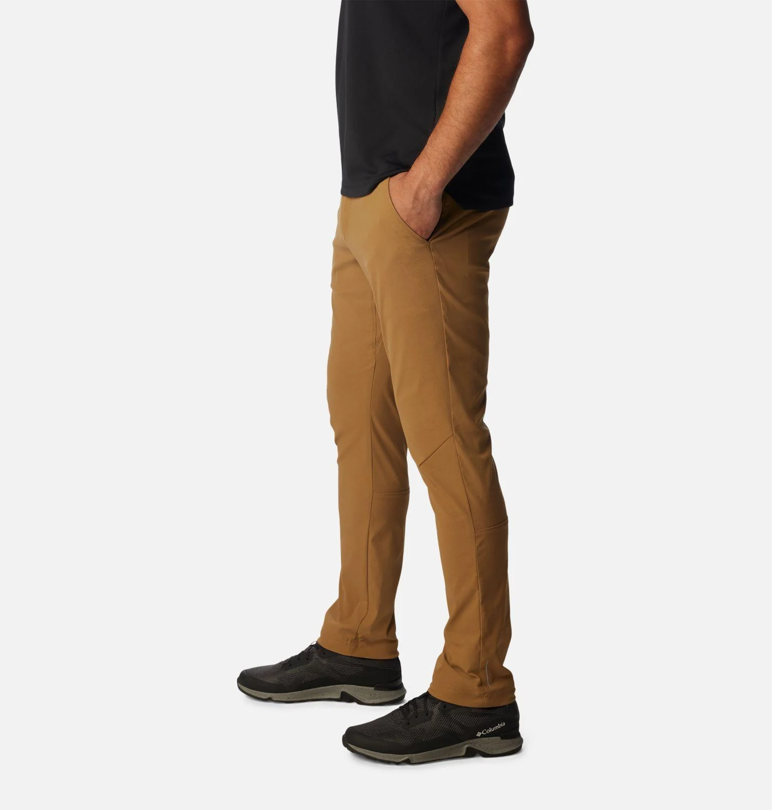 Columbia Men Brown Black Mesa Woven Pant (Sun Protection) - Image 6