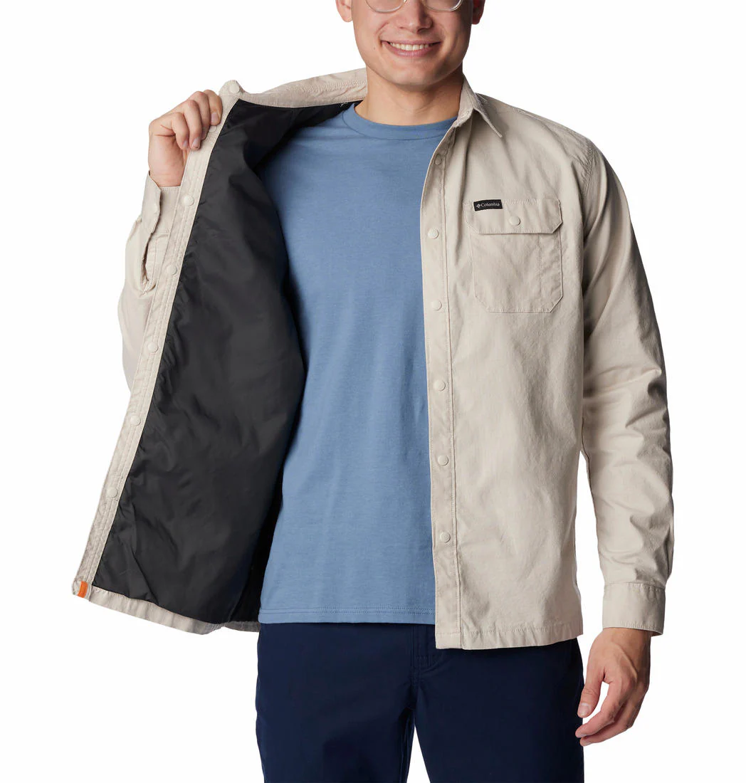 Columbia Men Brown Landroamer Lined Shirt - Image 6