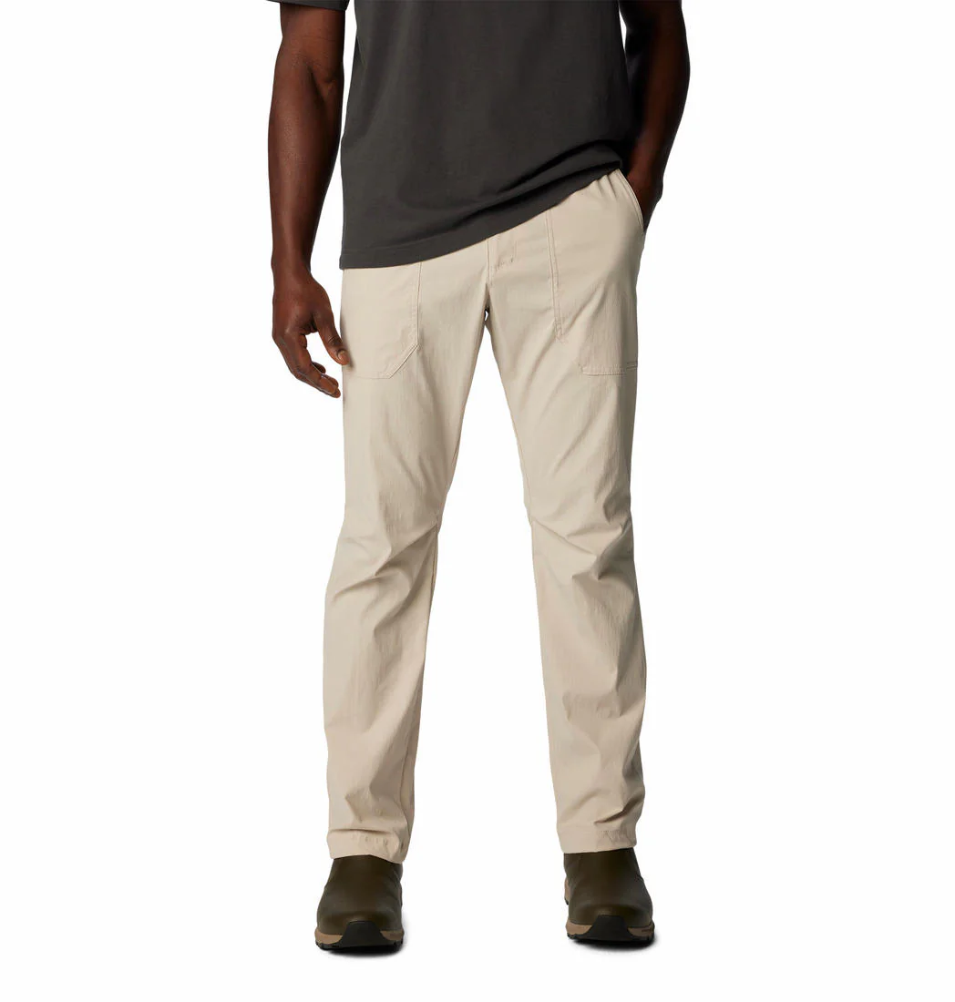 Columbia Men Brown Landroamer Ripstop Pant (Sun Protection)