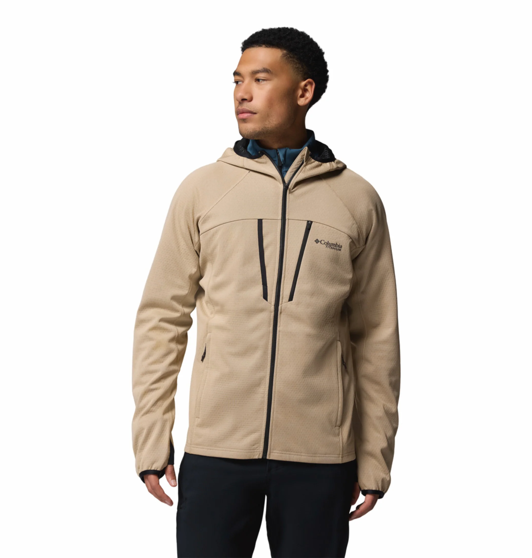 Columbia Men Brown OmniHeat Arctic Bonded Fleece Jacket