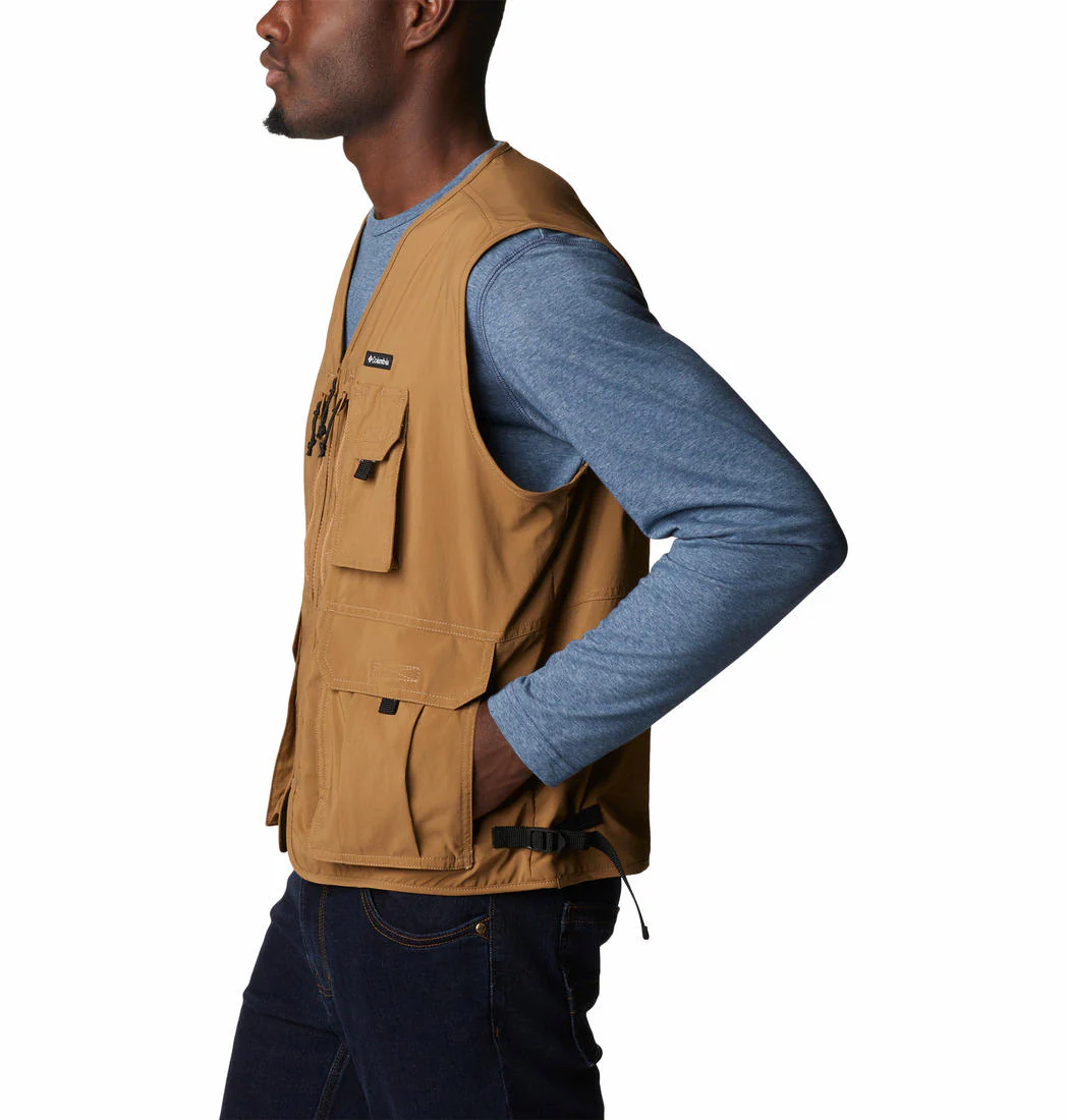 Columbia Men Brown Silver Ridge Utility Vest (Sun Protection) - Image 5