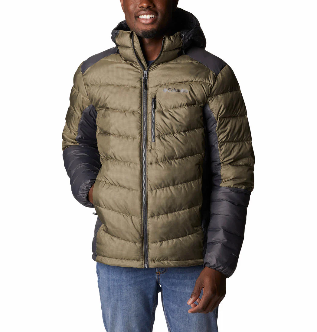 Columbia Men Green Labyrinth Loop Hooded Jacket