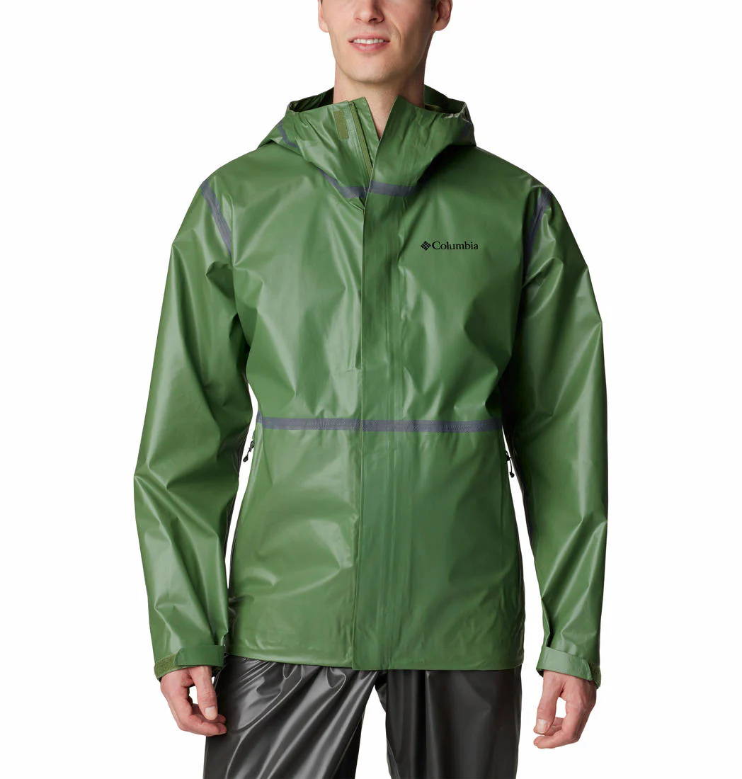 Columbia Men Green OutDry Extreme HikeLite Shell