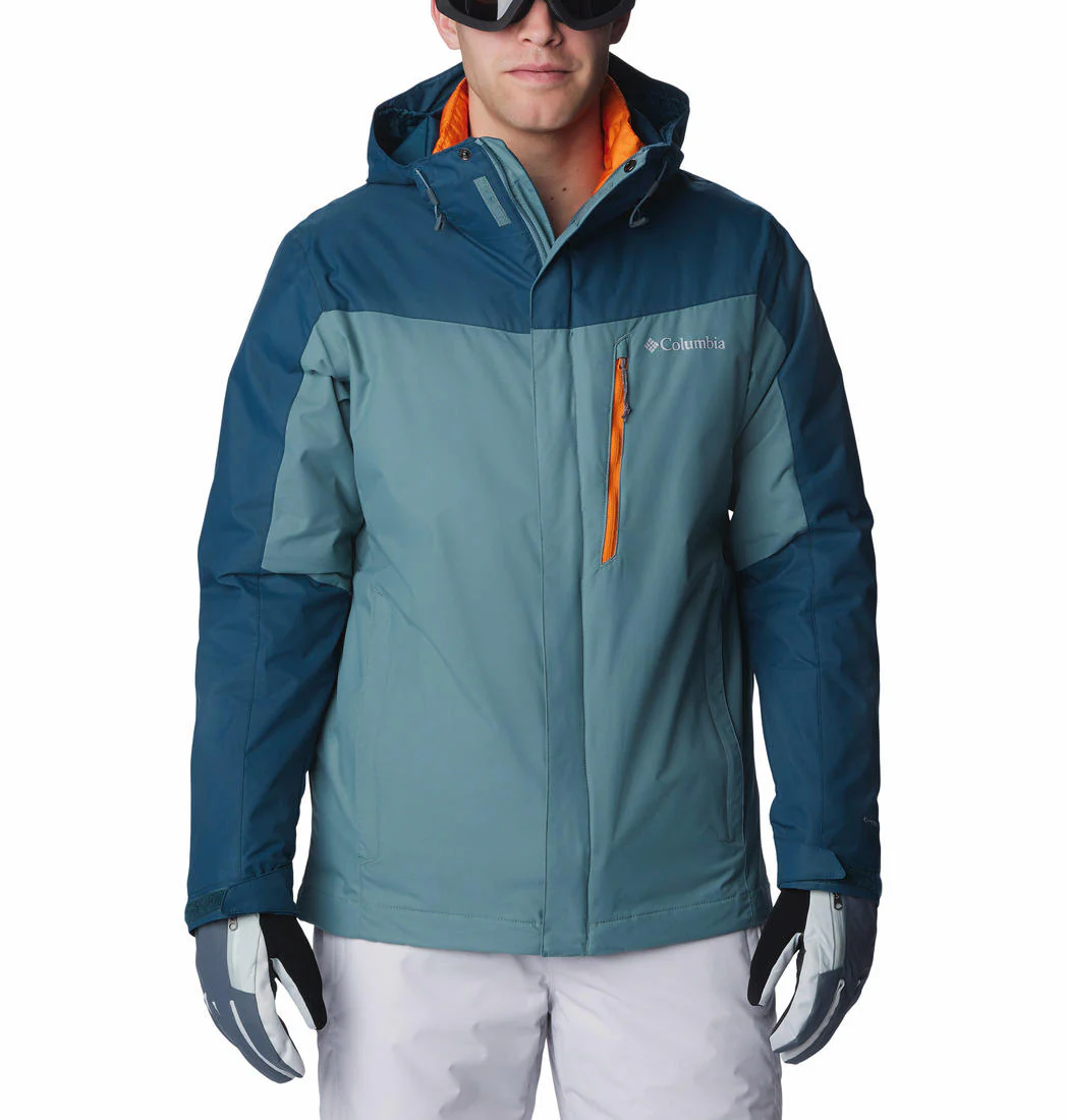 Columbia Men Green Whirlibird IV Interchange Jacket