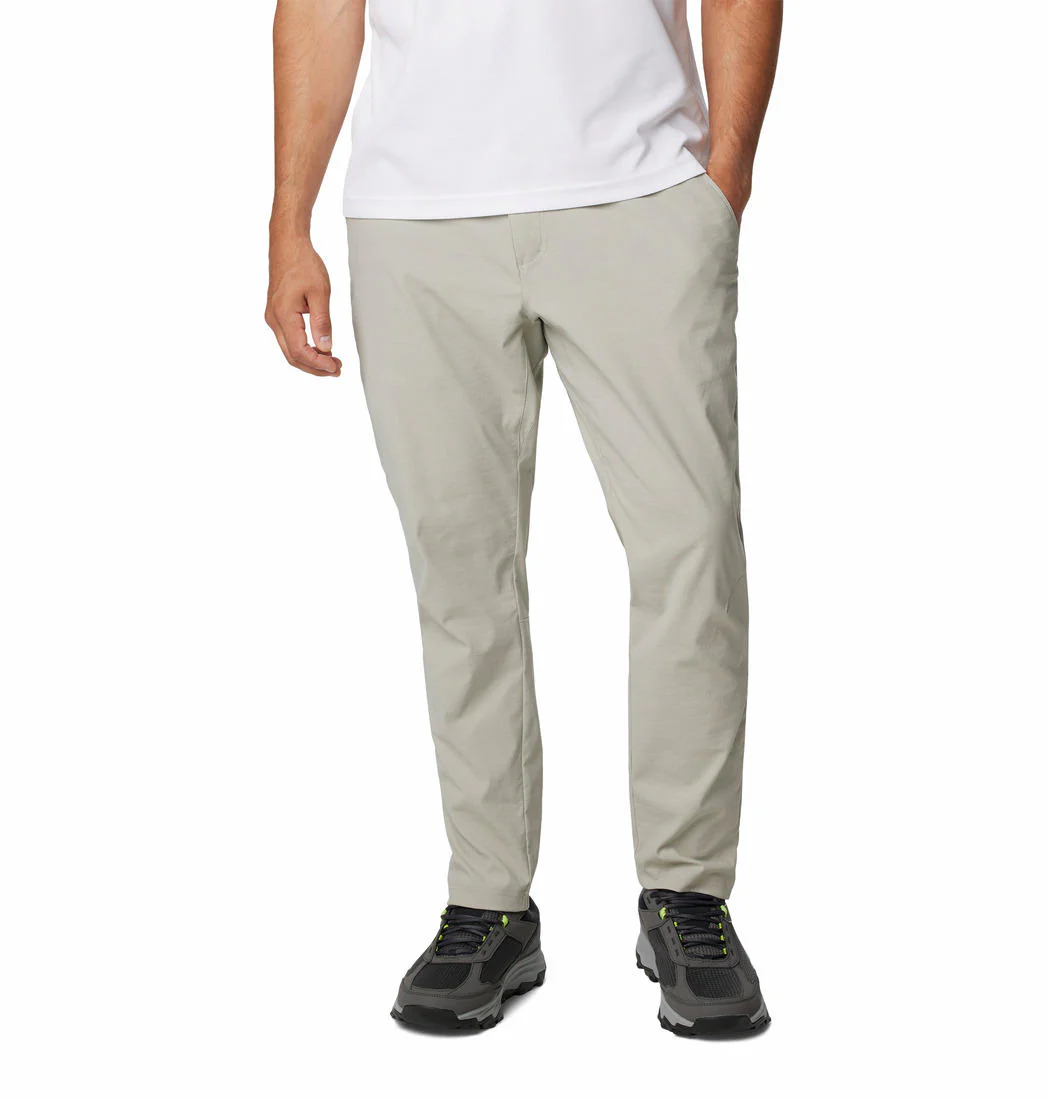 Columbia Men Grey Black Mesa Tapered Pant (Sun Protection)
