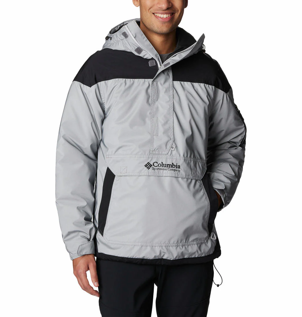 Columbia Men Grey Challenger Remastered Pullover
