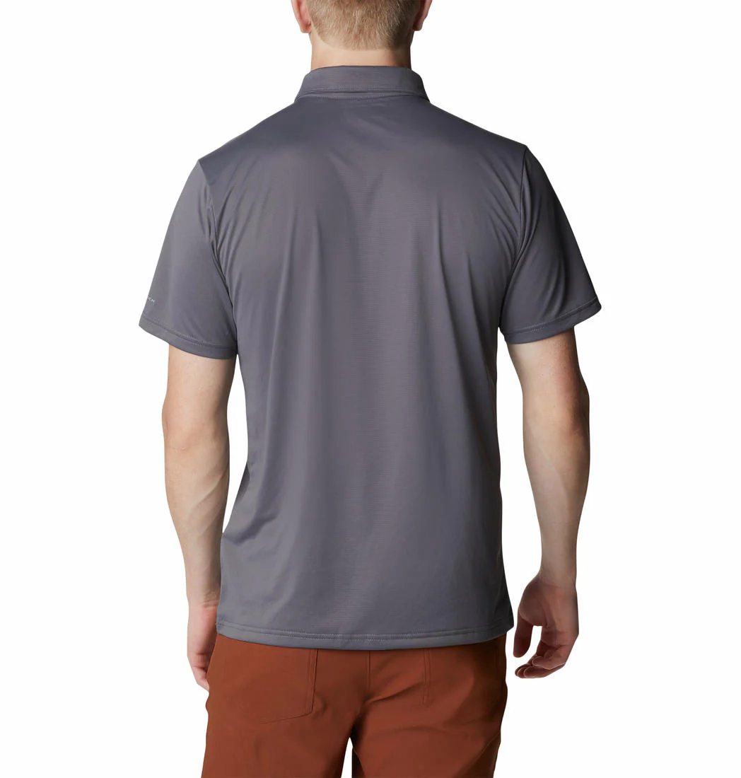 Columbia Men Grey Columbia Hike Polo - Image 2