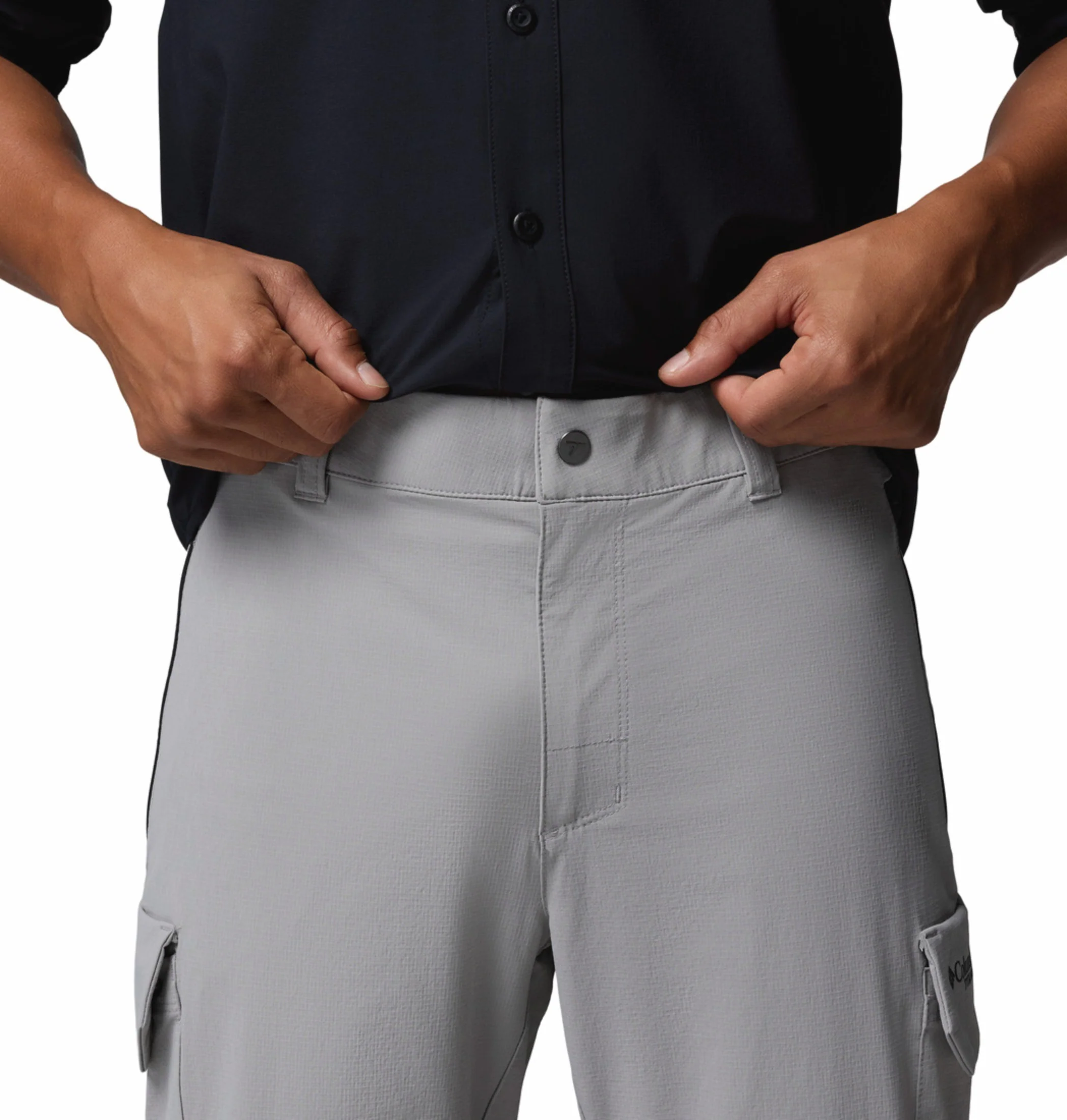 Columbia Men Grey Omni-Shade Silver Ridge Elite Convertible Pant (Plus Size) - Image 7